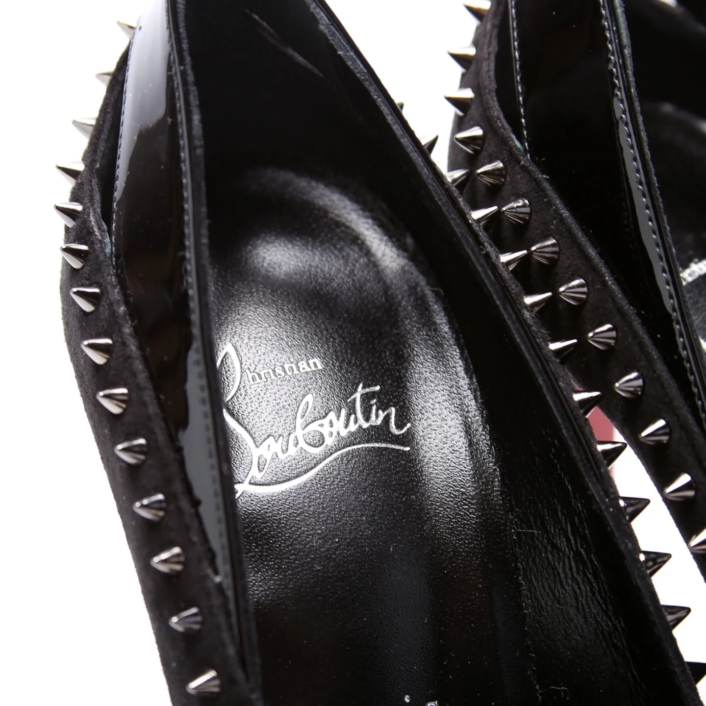 Duvette Spikes 100MM Suede Size 39.5 - Image 5