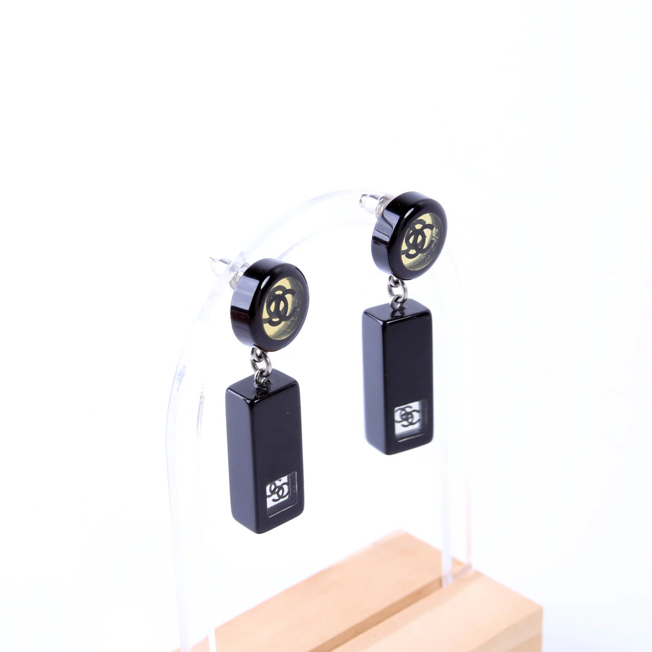 Earrings: CC Resin Bar Drop - Image 5