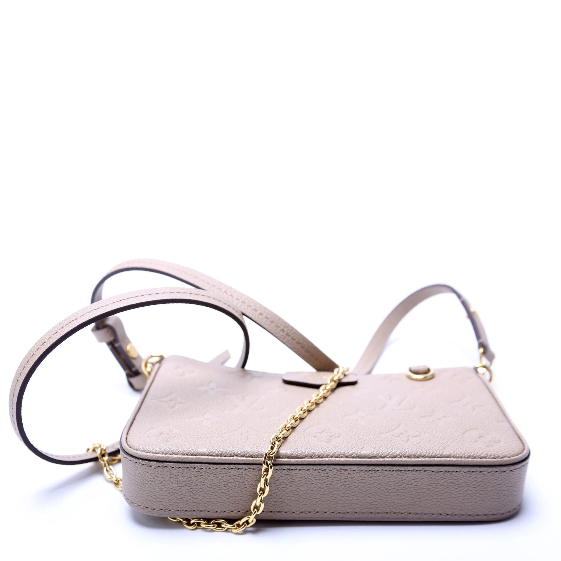 Easy Pouch On Strap Empreinte Turtledove - Image 4