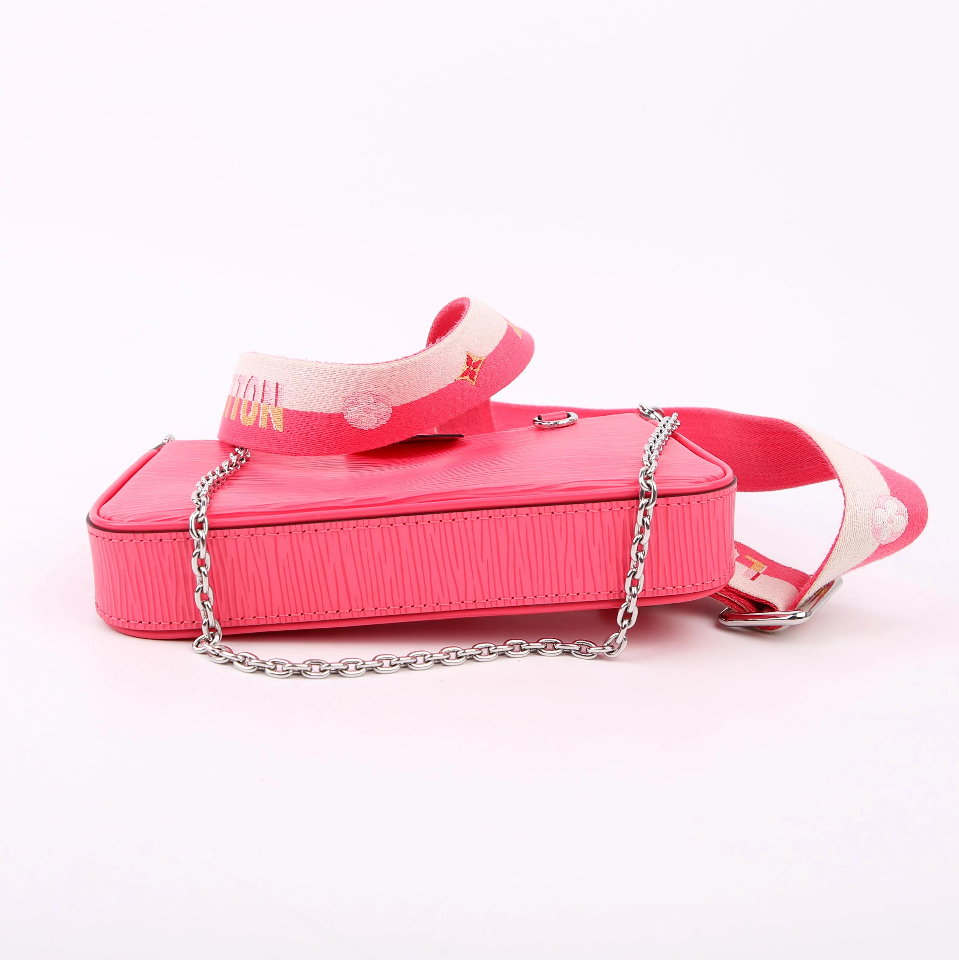 Easy Pouch on Strap Epi Pink - Image 4