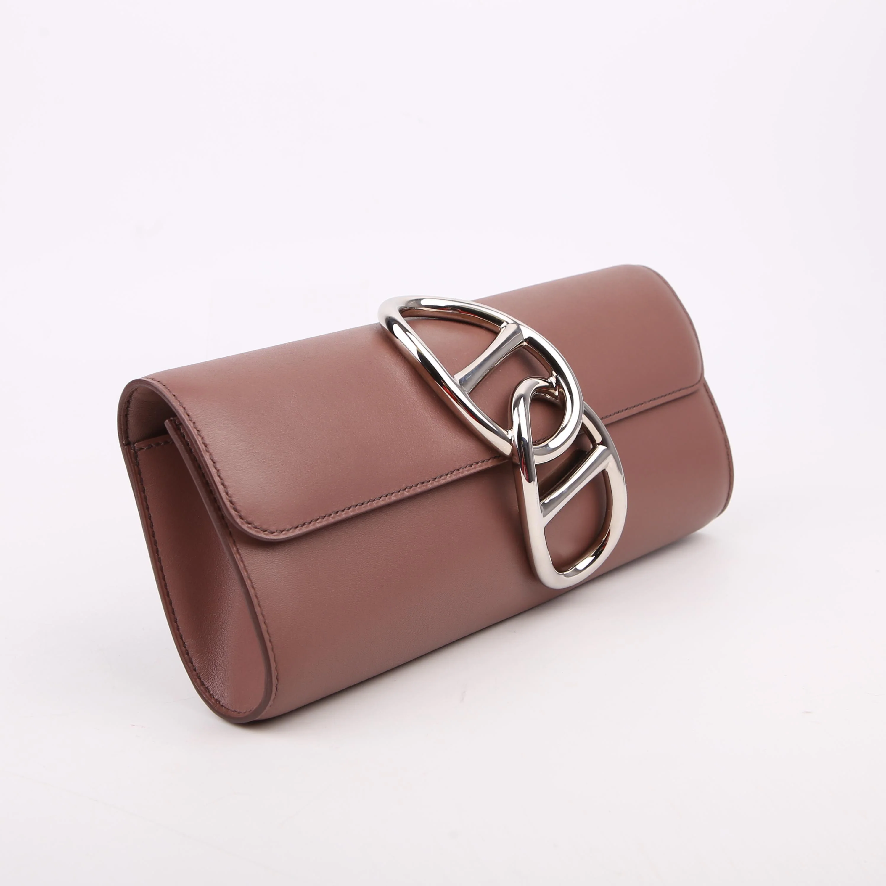 Egee Clutch Tadelakt Taupe - Image 2