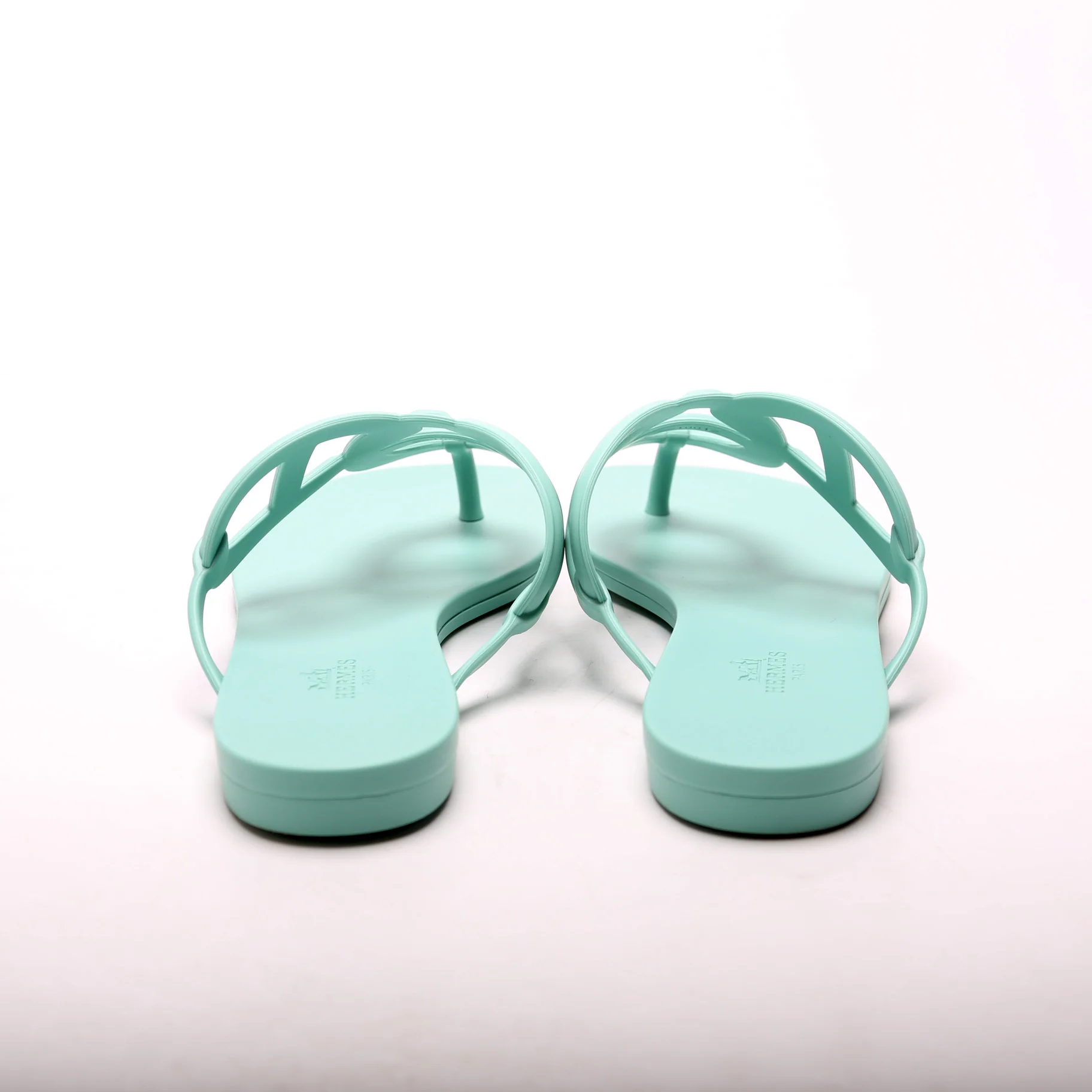 Egerie Rubber Sandals Size 38 Blue - Image 3