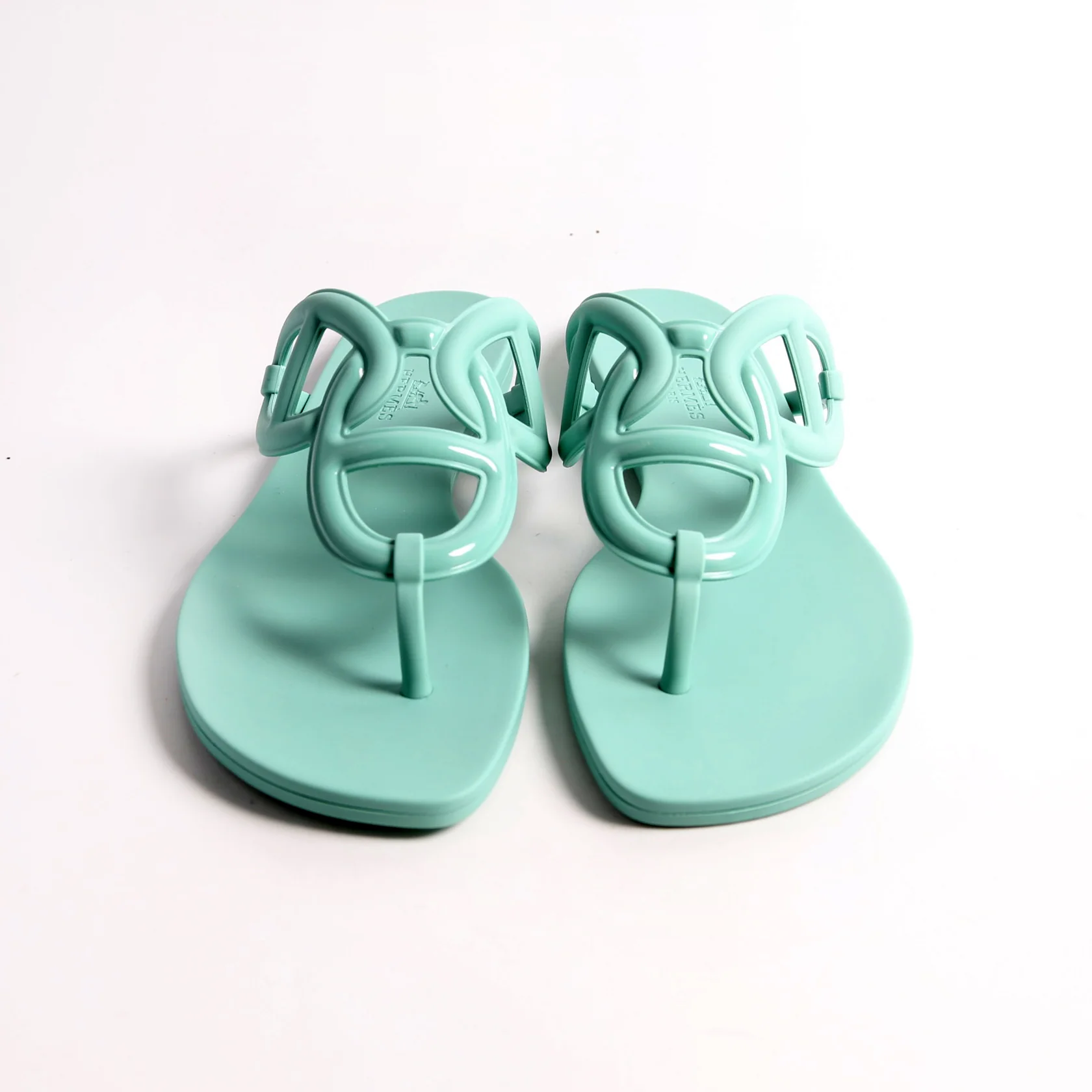 Egerie Rubber Sandals Size 39 Blue - Image 2