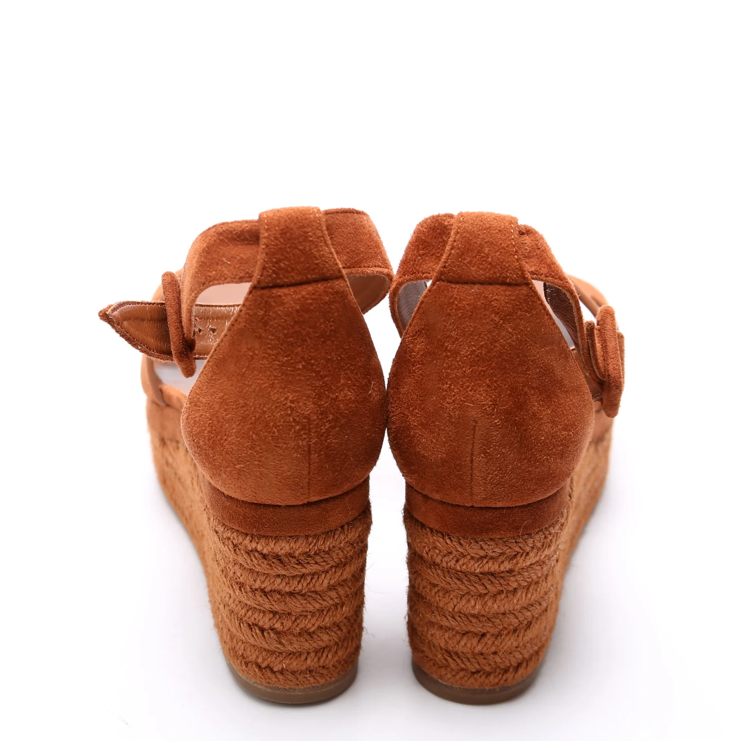 Elda Suede Espadrille Wedges - Image 4