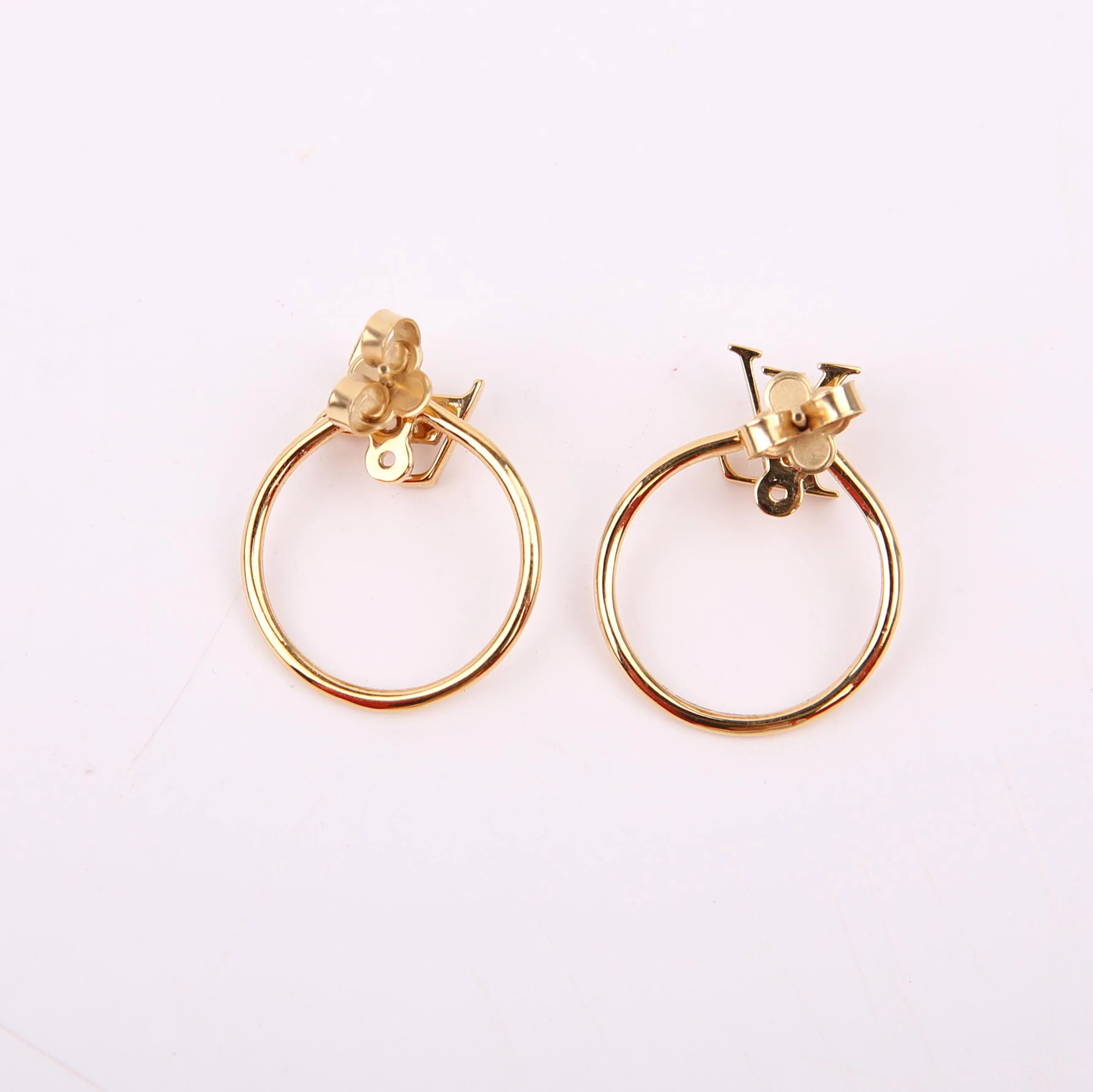 Ellipse Hoop Earrings - Image 2