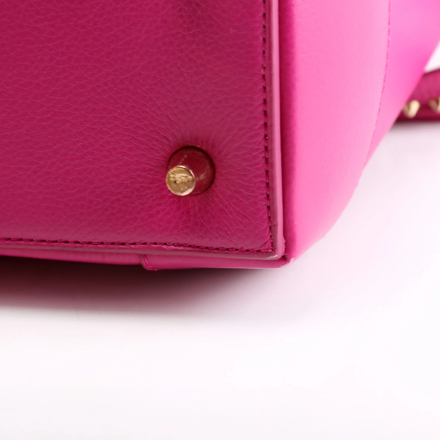 Eloise Spike Calfskin Small Satchel - Image 9