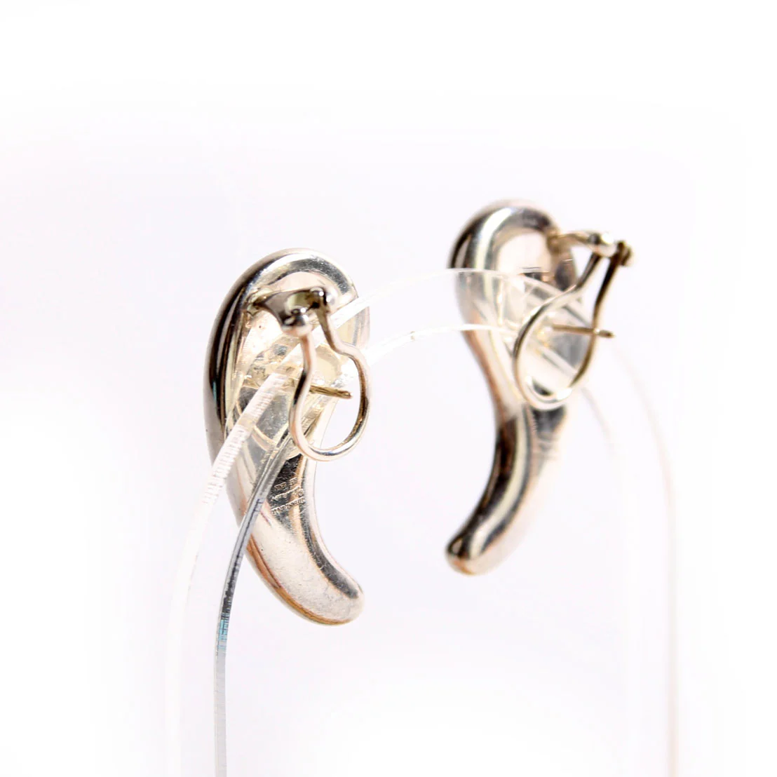 Elsa Peretti Comma Earrings 925 - Image 3