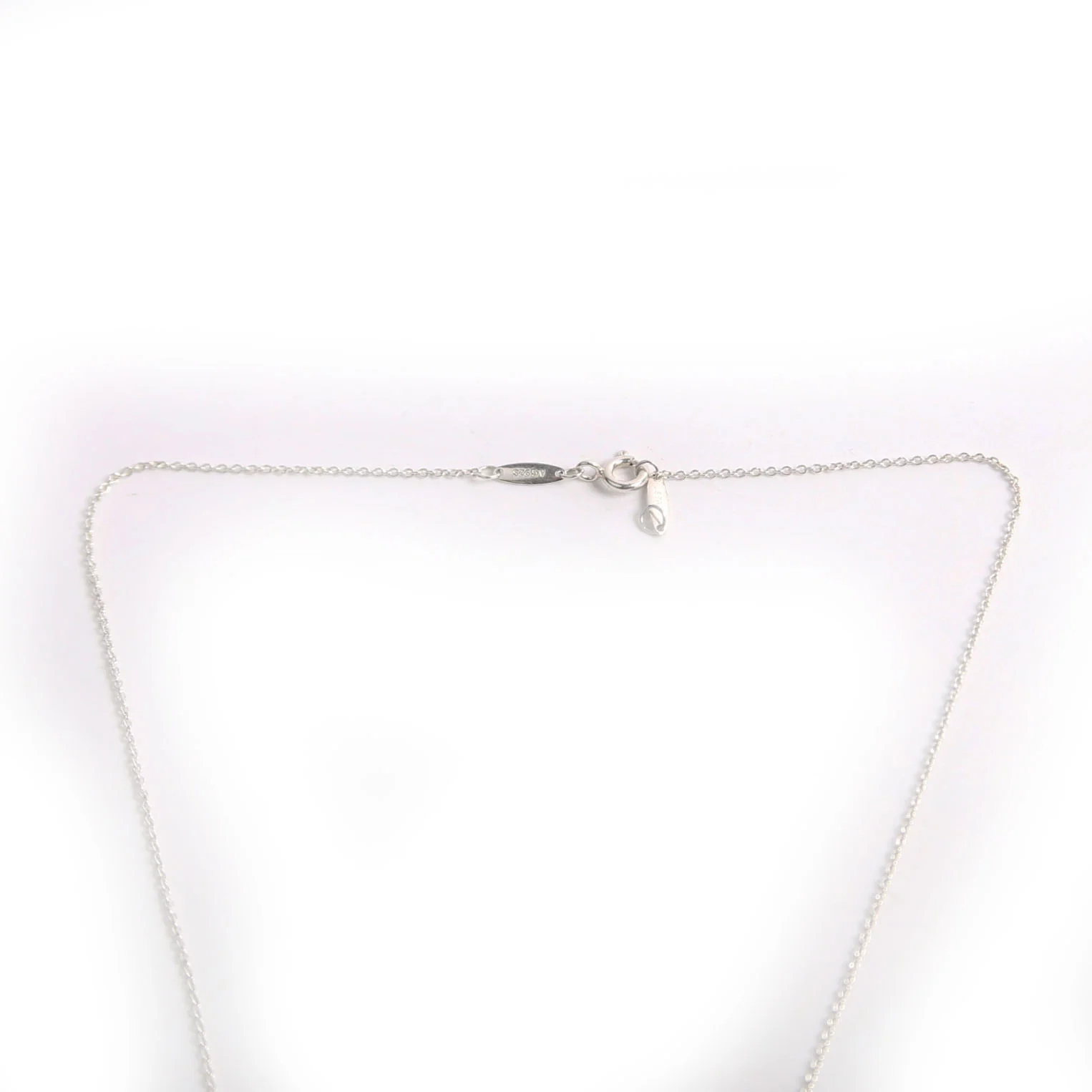 Elsa Peretti Open Heart Necklace Small 925 - Image 3