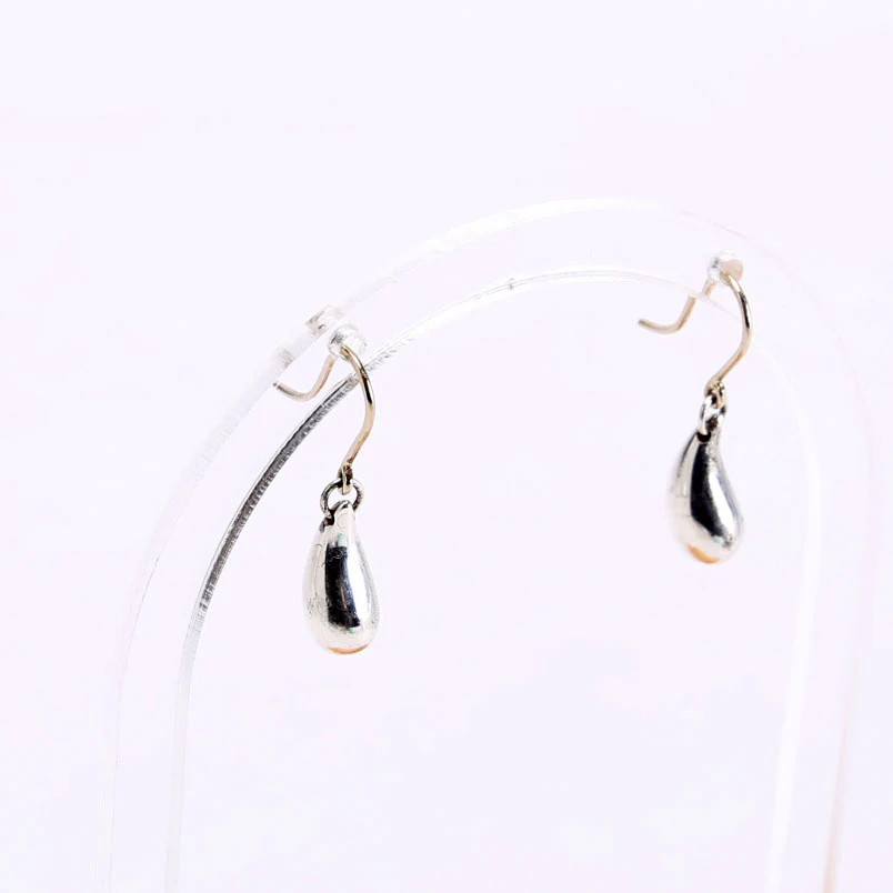Elsa Peretti Teardrop Earrings 925 Silver - Image 2