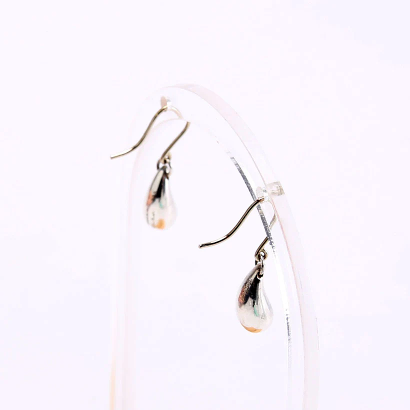 Elsa Peretti Teardrop Earrings 925 Silver - Image 3