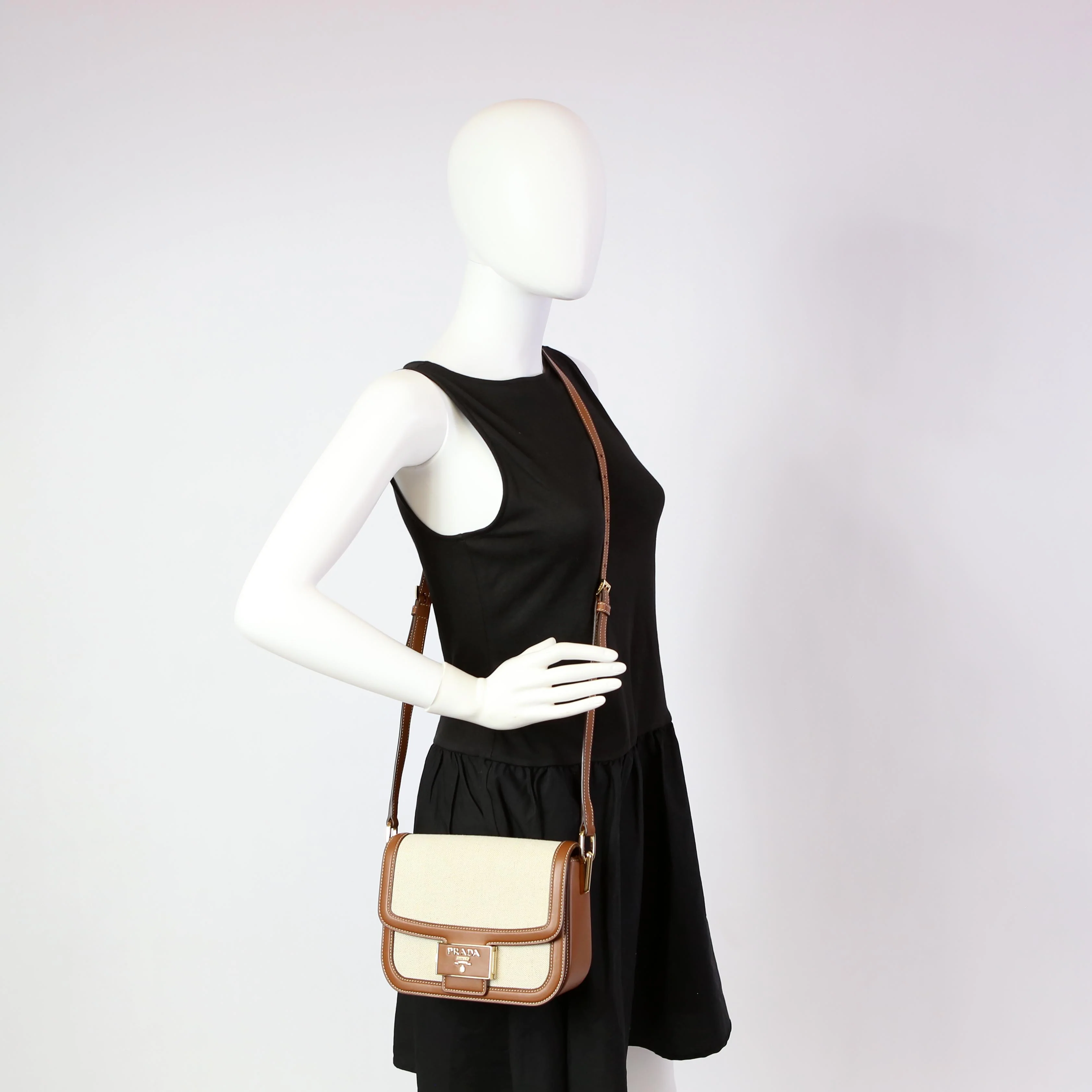 Embleme Crossbody Leather/Canvas - Image 11