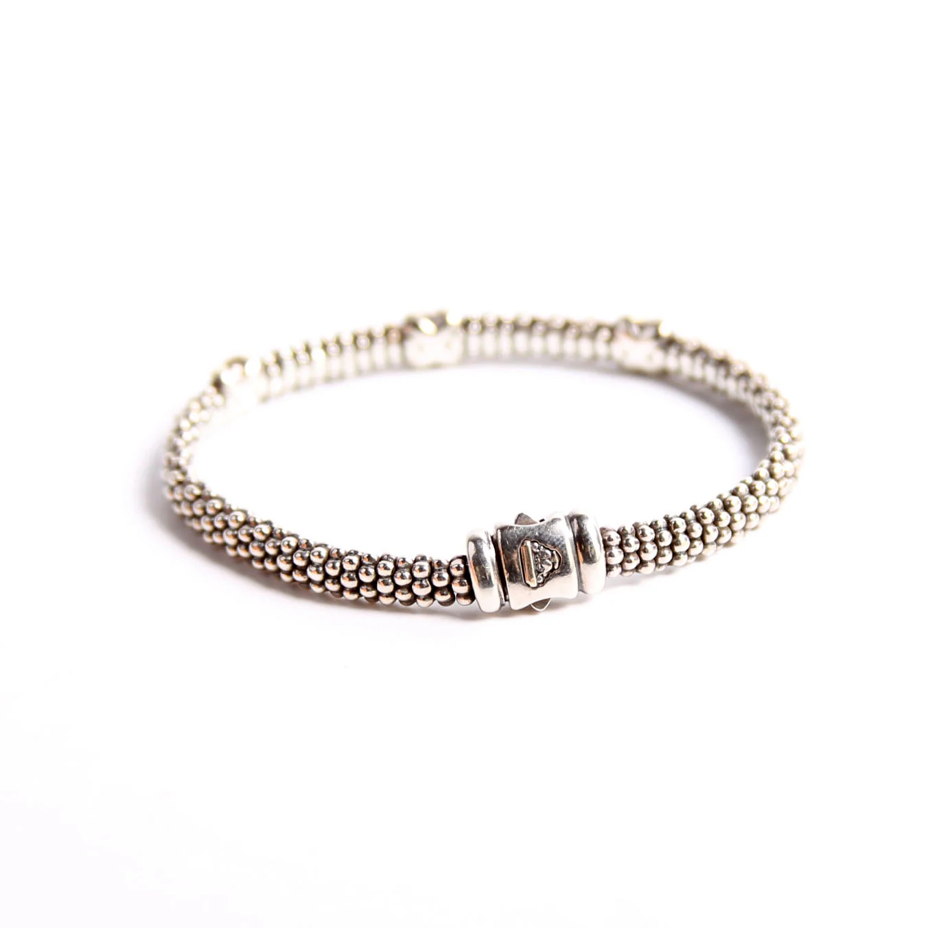 Embrace Three Station X 5MM Bracelet 750/925 - Image 3