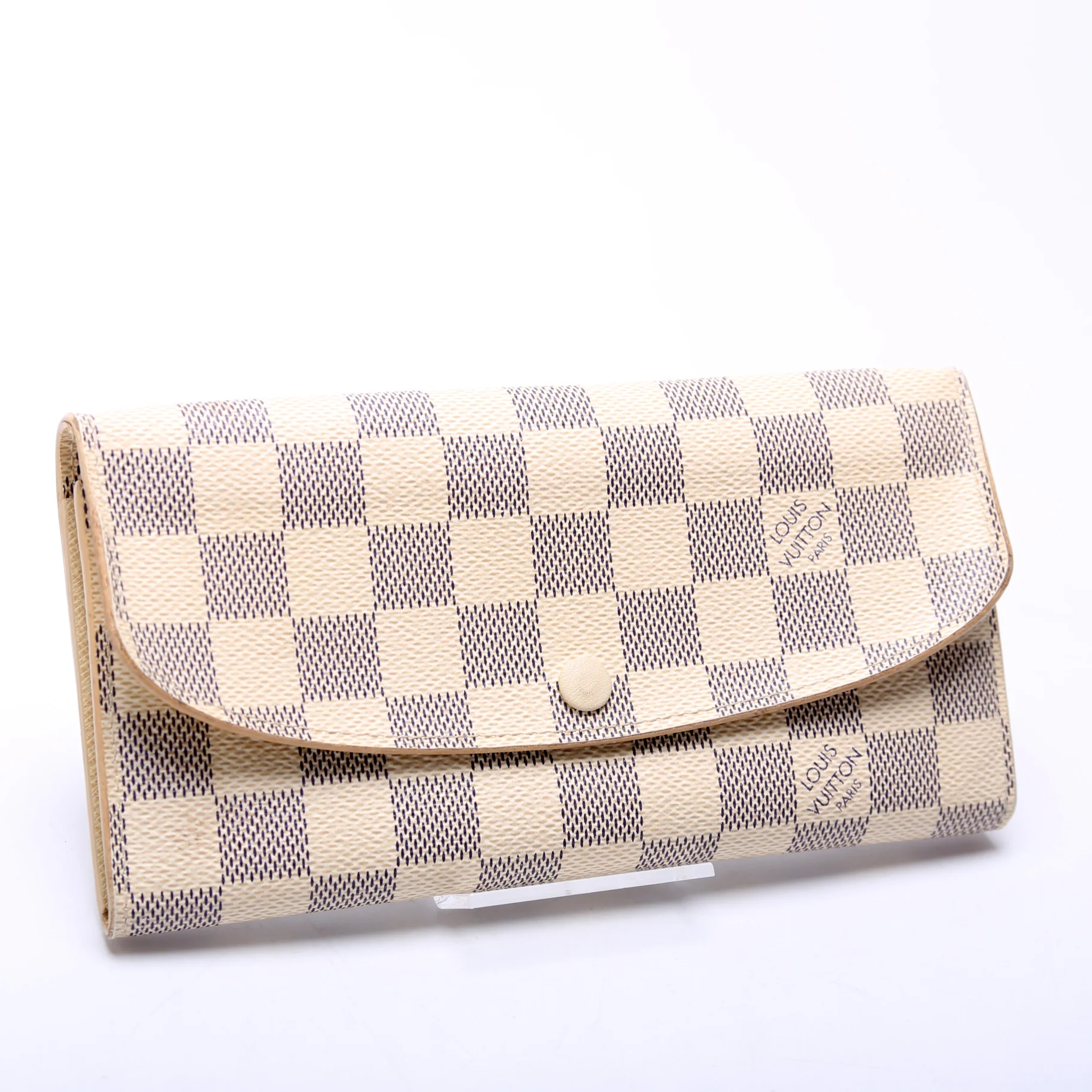 Emilie Wallet Damier Azur Newer - Image 2