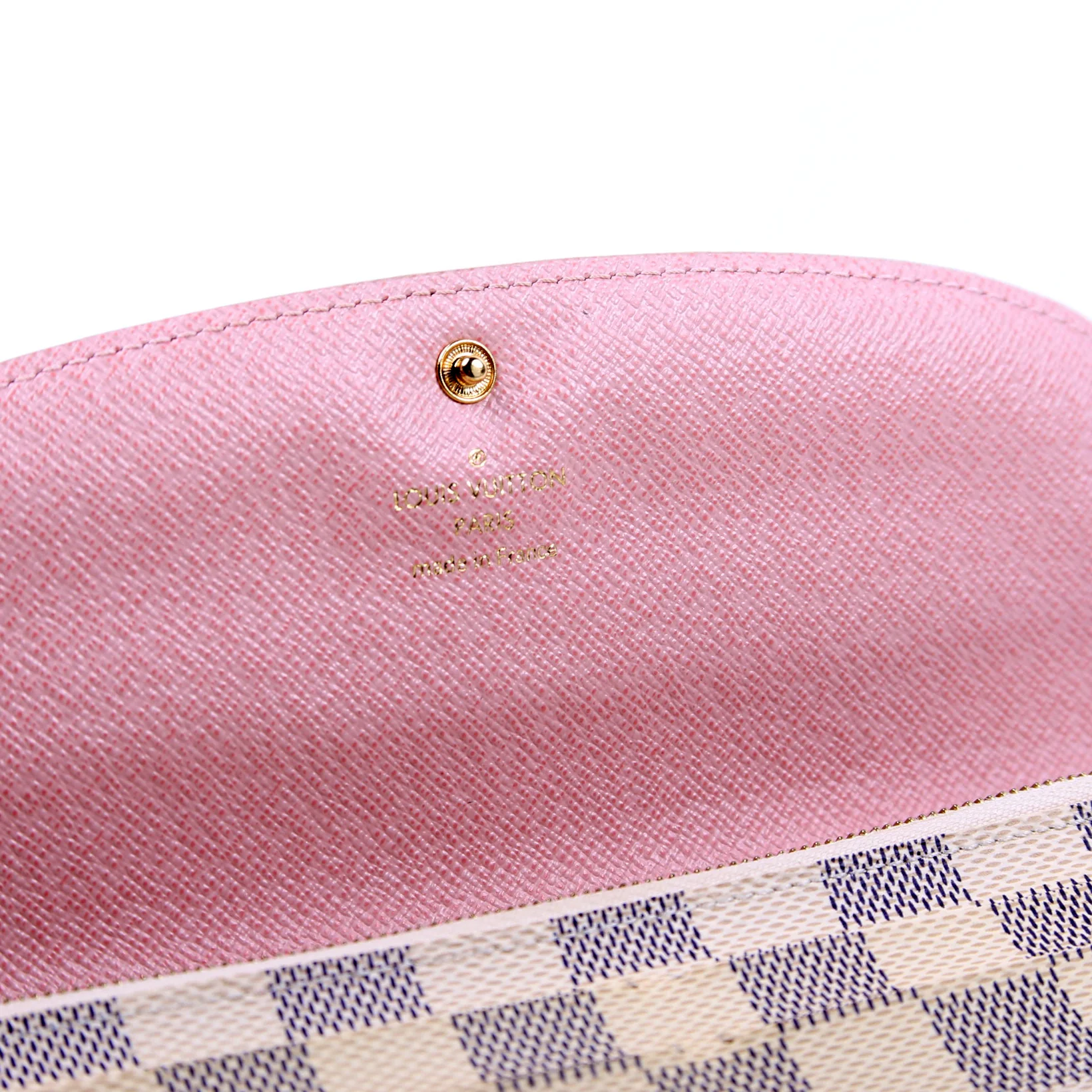 Emilie Wallet Damier Azur Newer - Image 11
