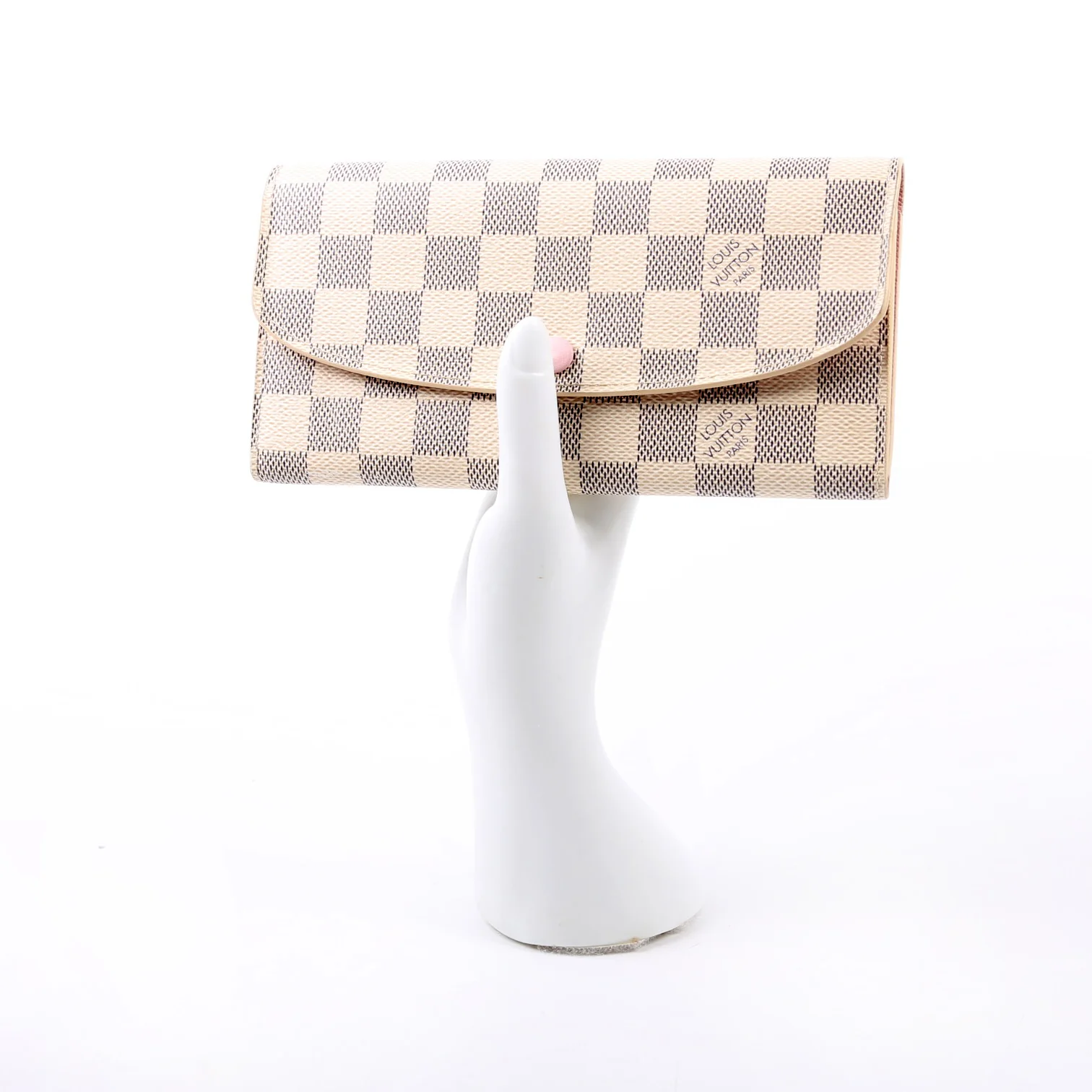 Emilie Wallet Damier Azur Newer - Image 12