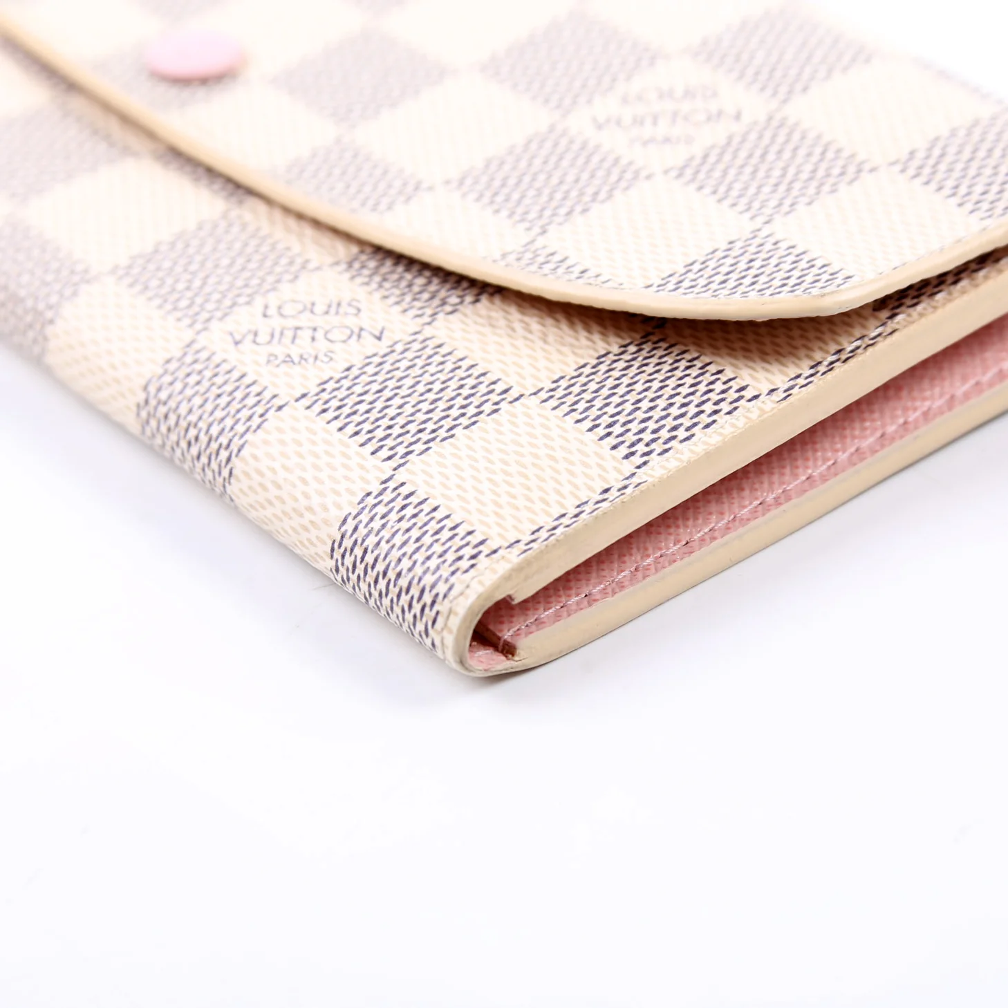 Emilie Wallet Damier Azur Newer - Image 7