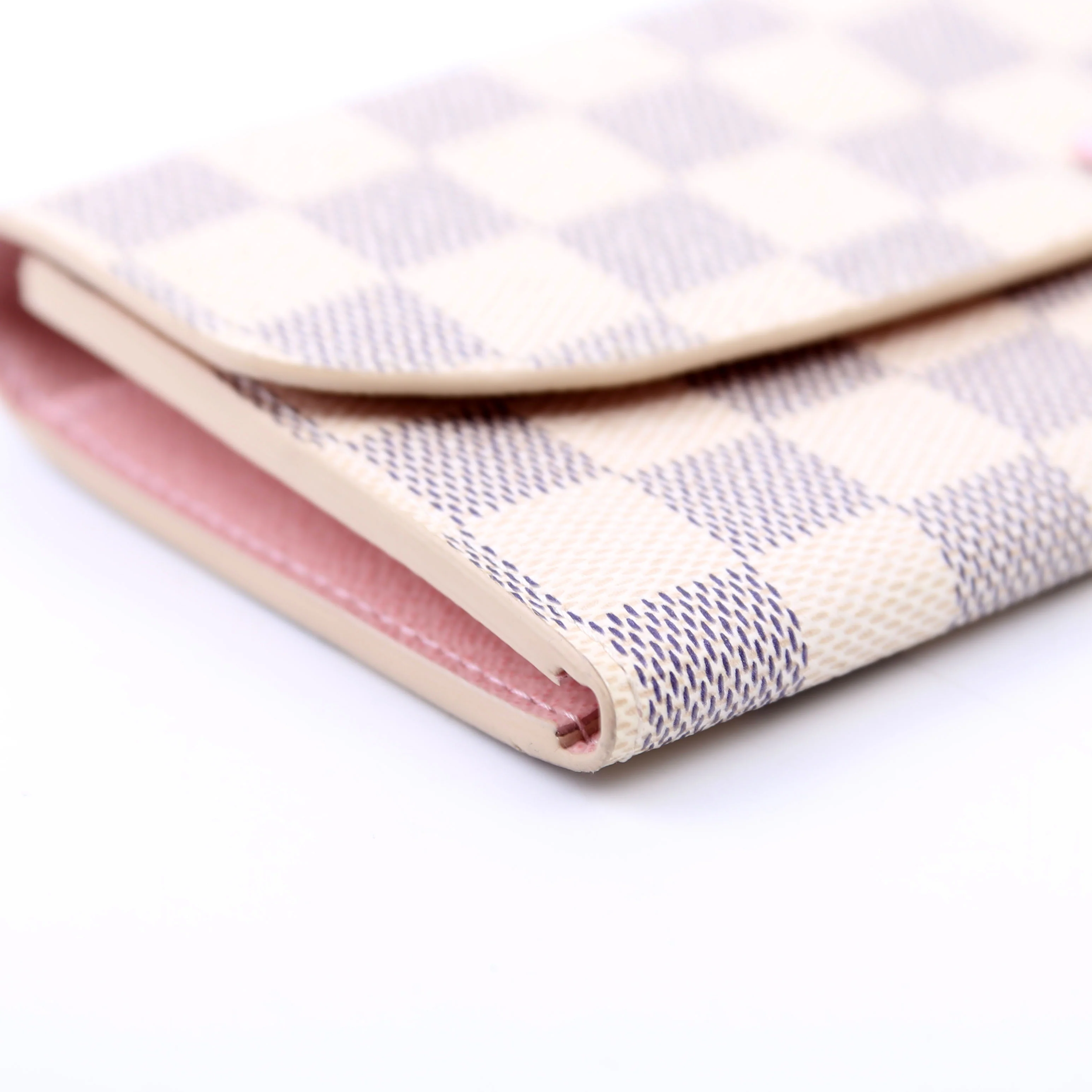 Emilie Wallet Damier Azur Newer - Image 6