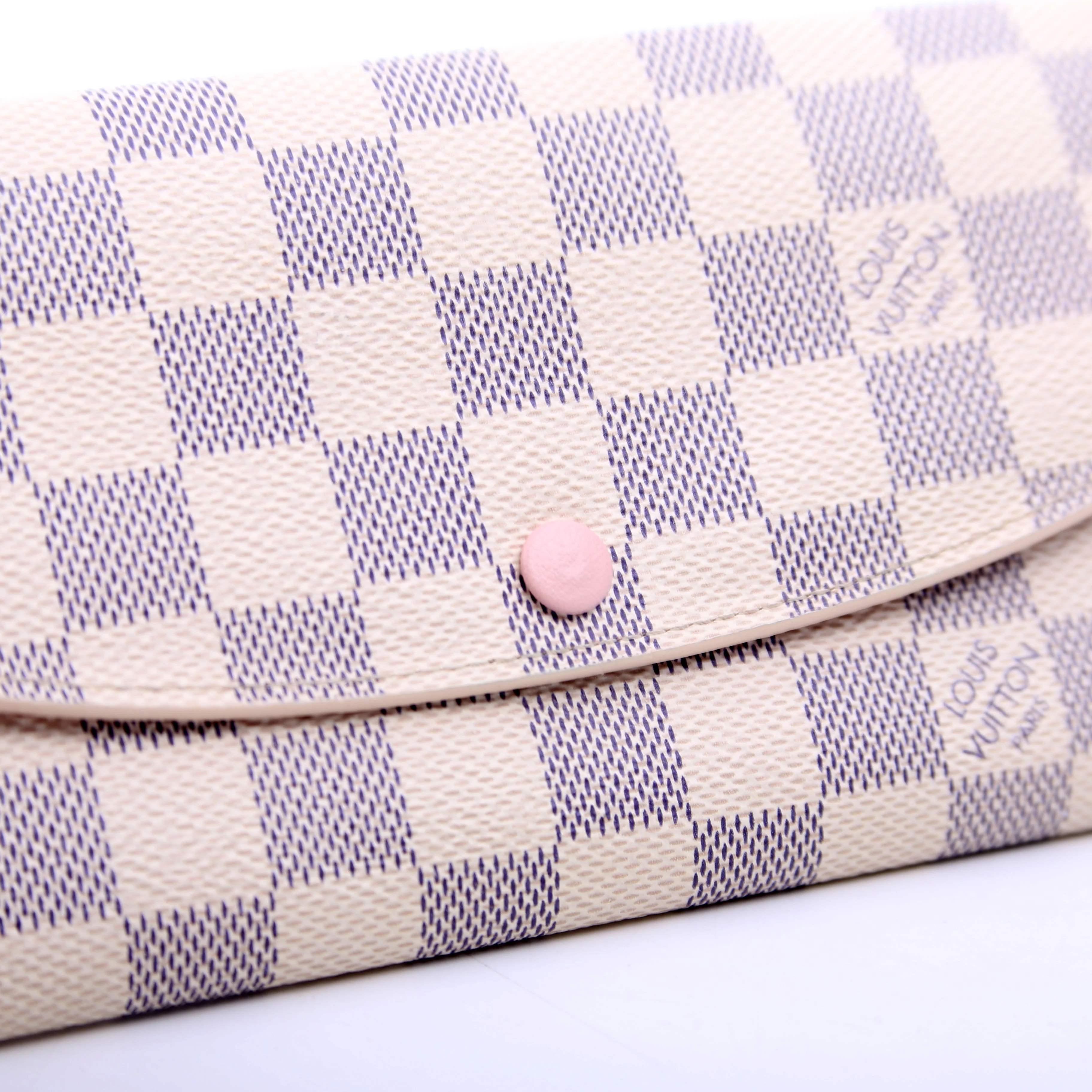 Emilie Wallet Damier Azur Newer - Image 10
