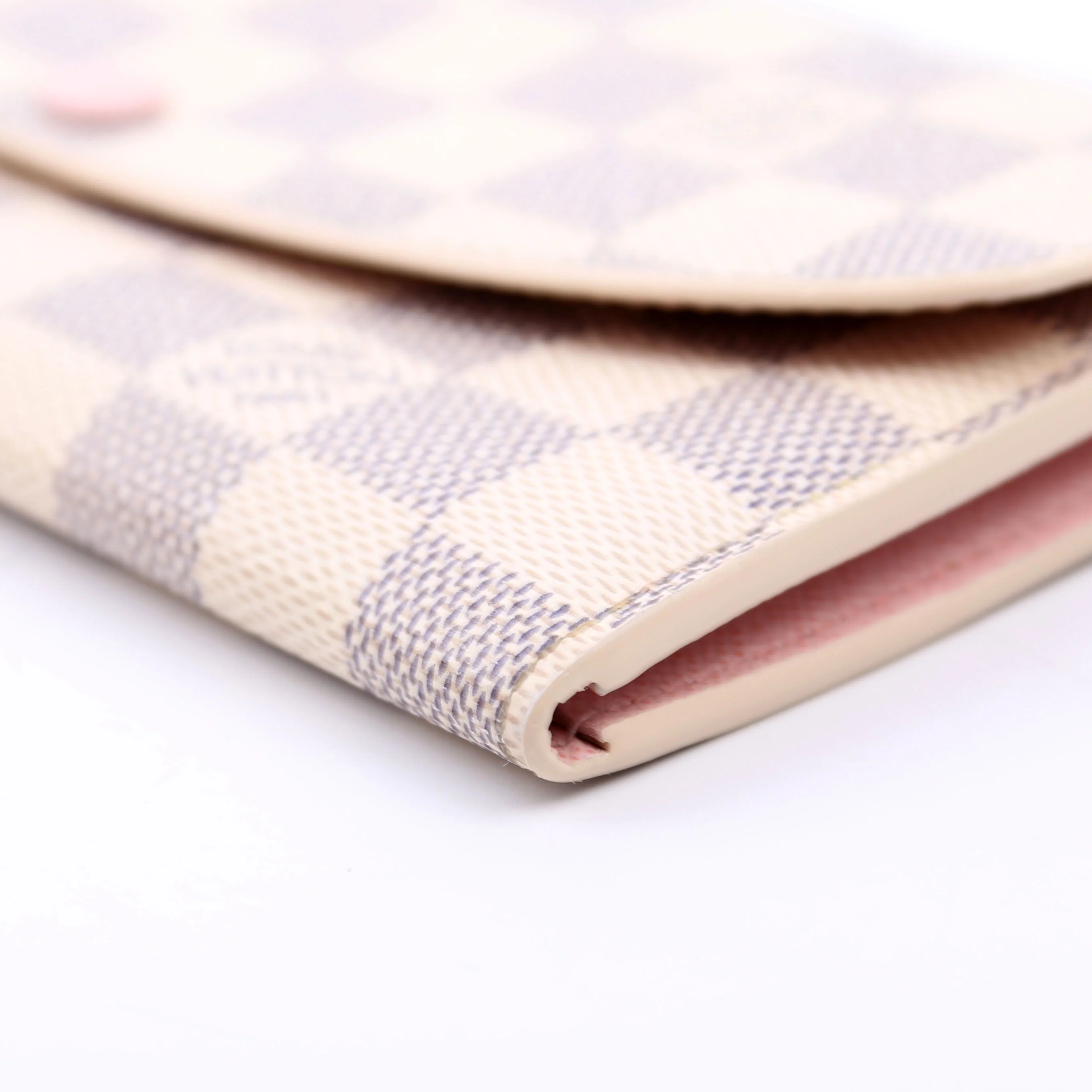 Emilie Wallet Damier Azur Newer - Image 7