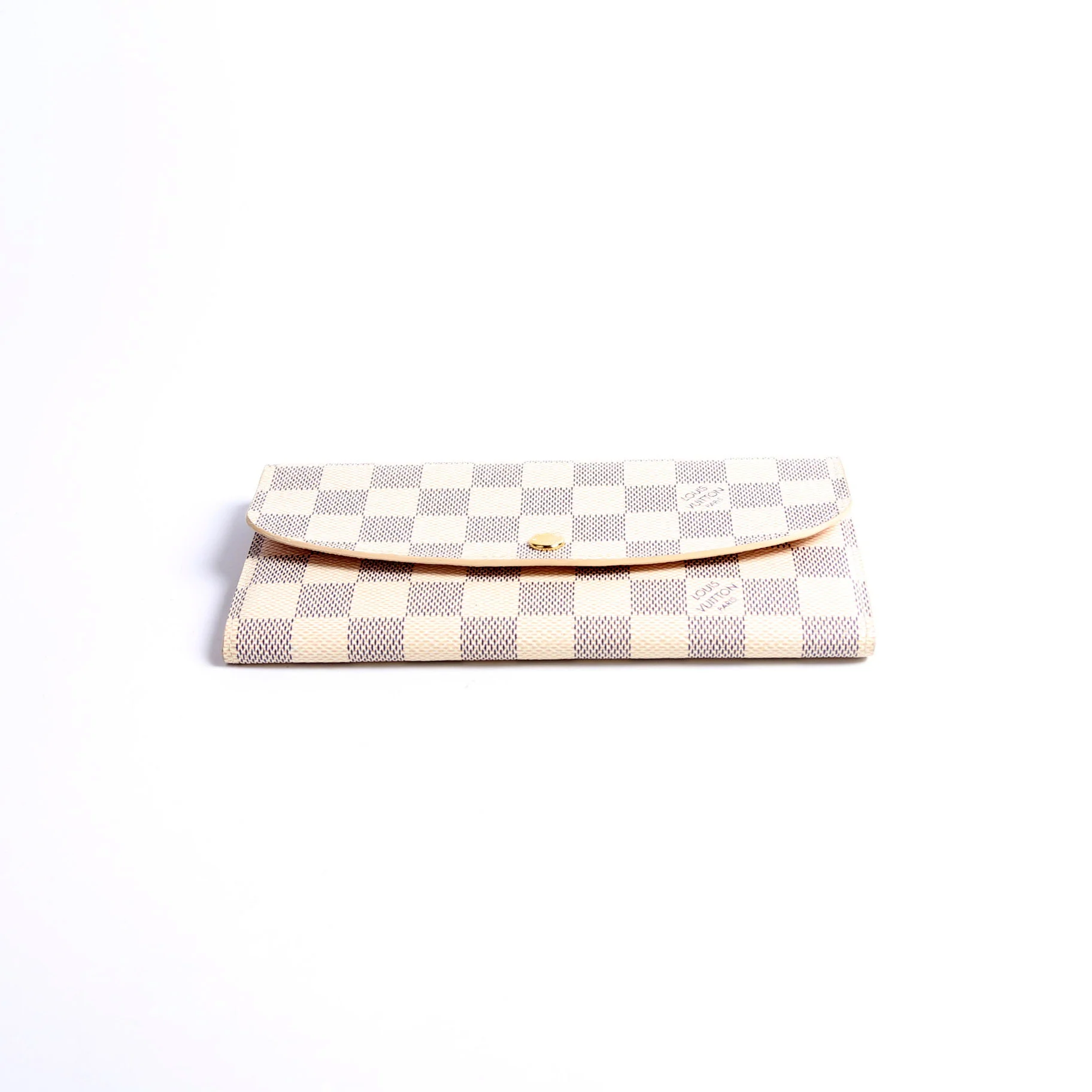 Emilie Wallet Damier Azur Newer - Image 3