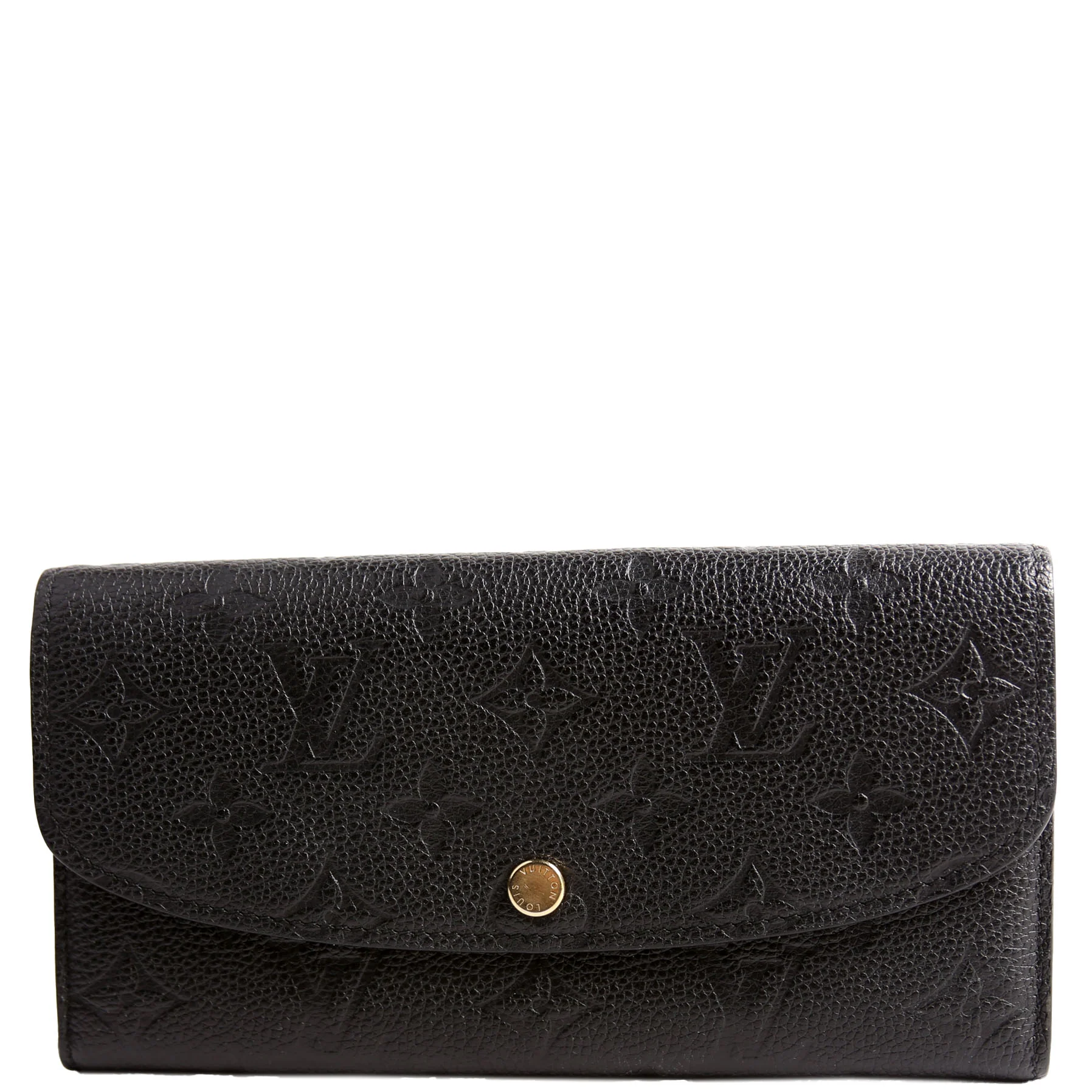 Emilie Wallet Empreinte Black