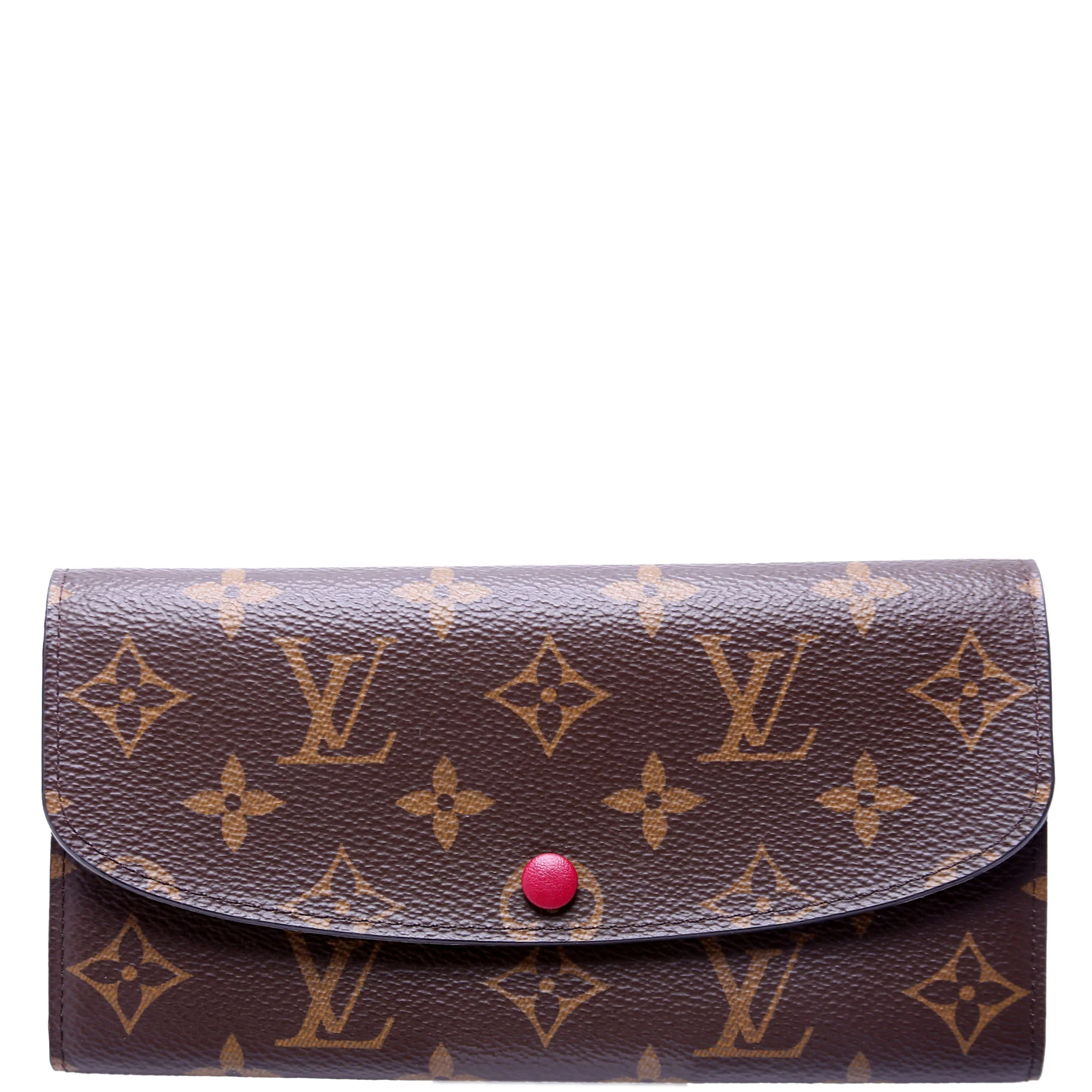 Emilie Wallet Monogram Newer Berry