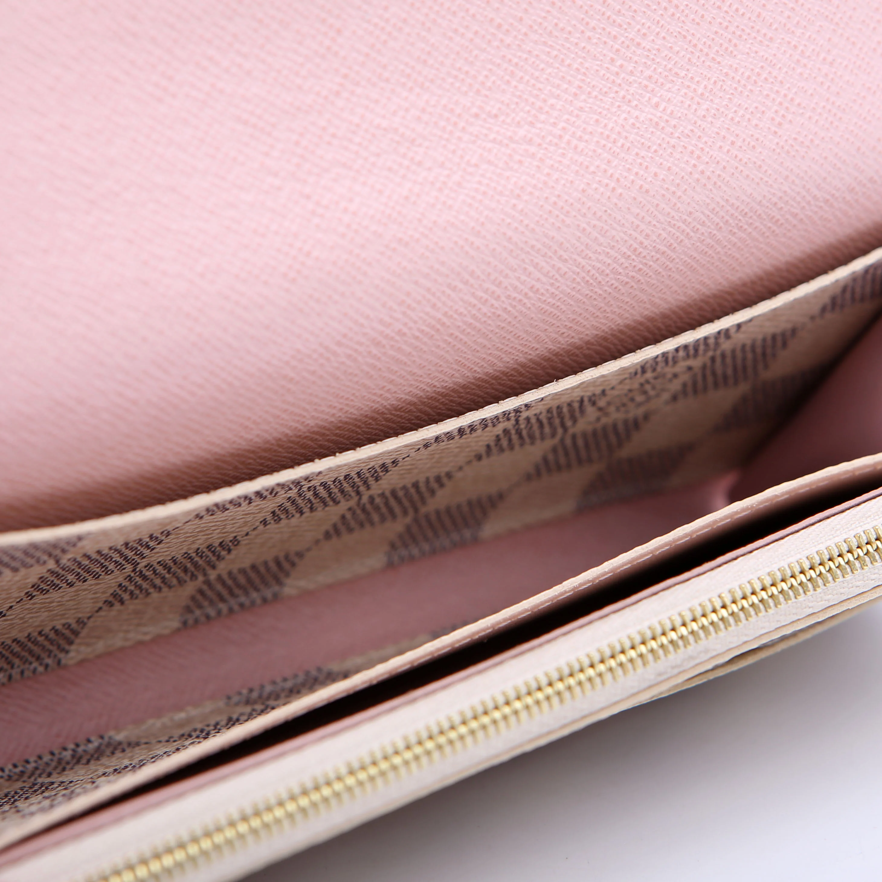 Emilie Wallet Newer Damier Azur Pink - Image 12
