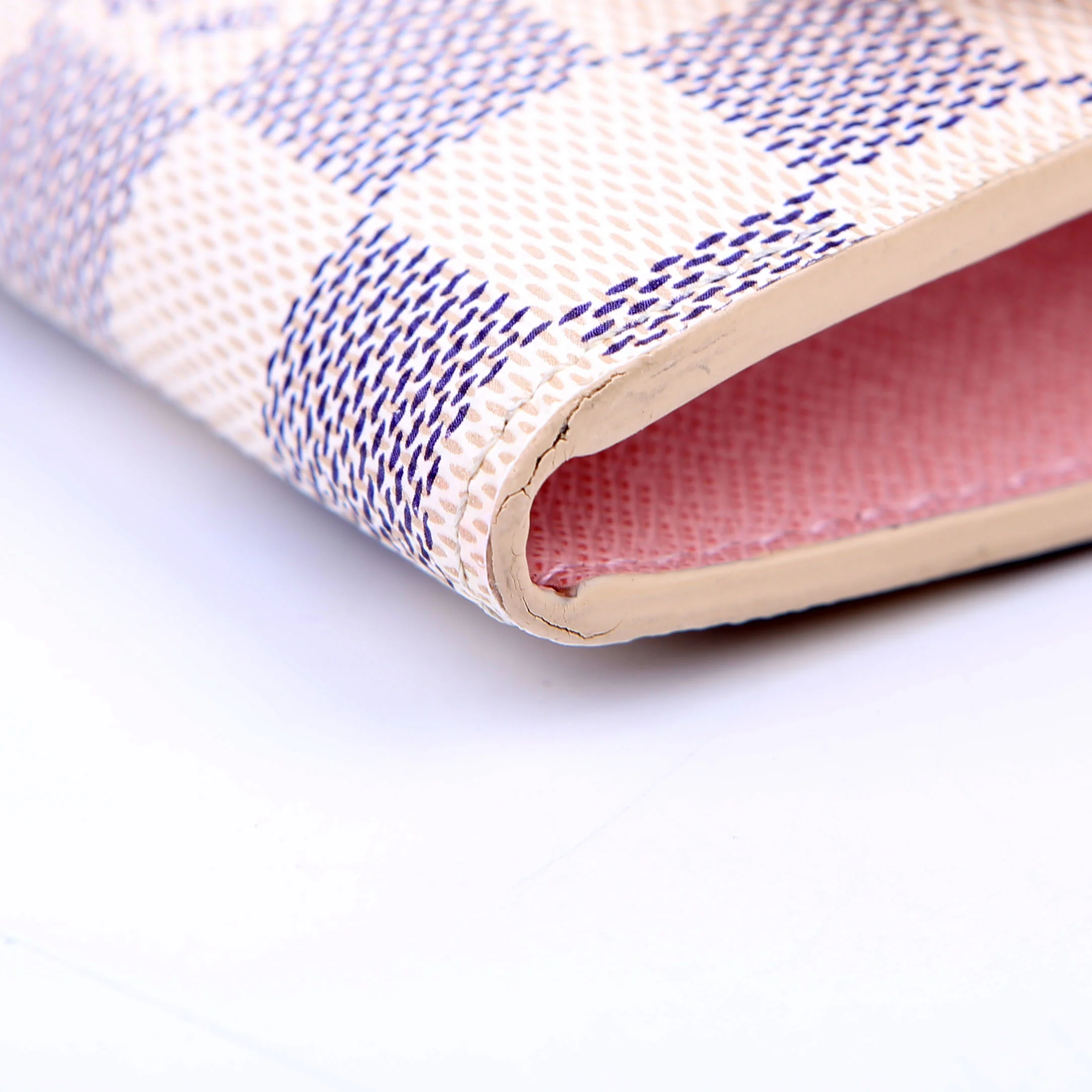 Emilie Wallet Newer Damier Azur Pink - Image 6
