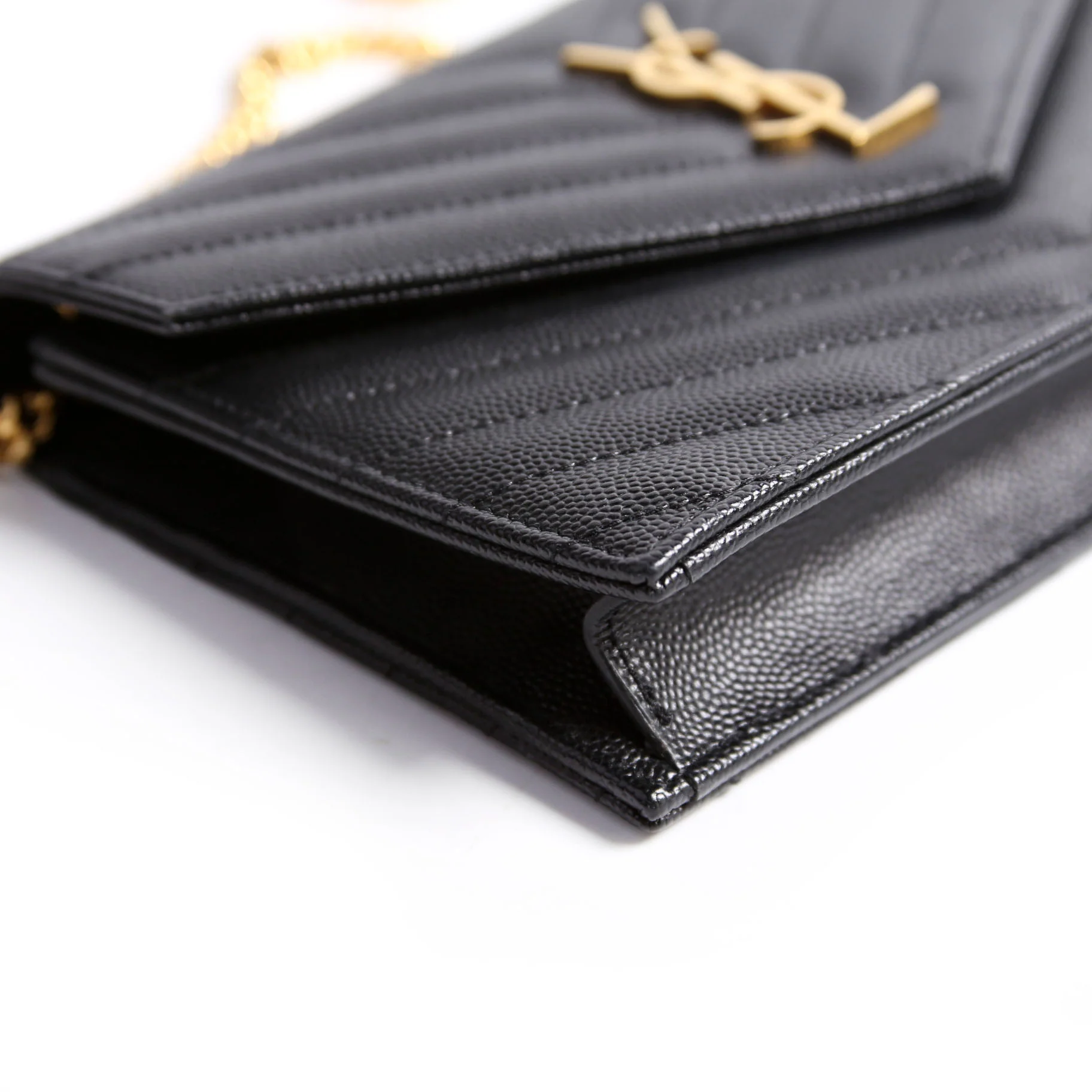 Envelope Chain Wallet 393953 Black - Image 4