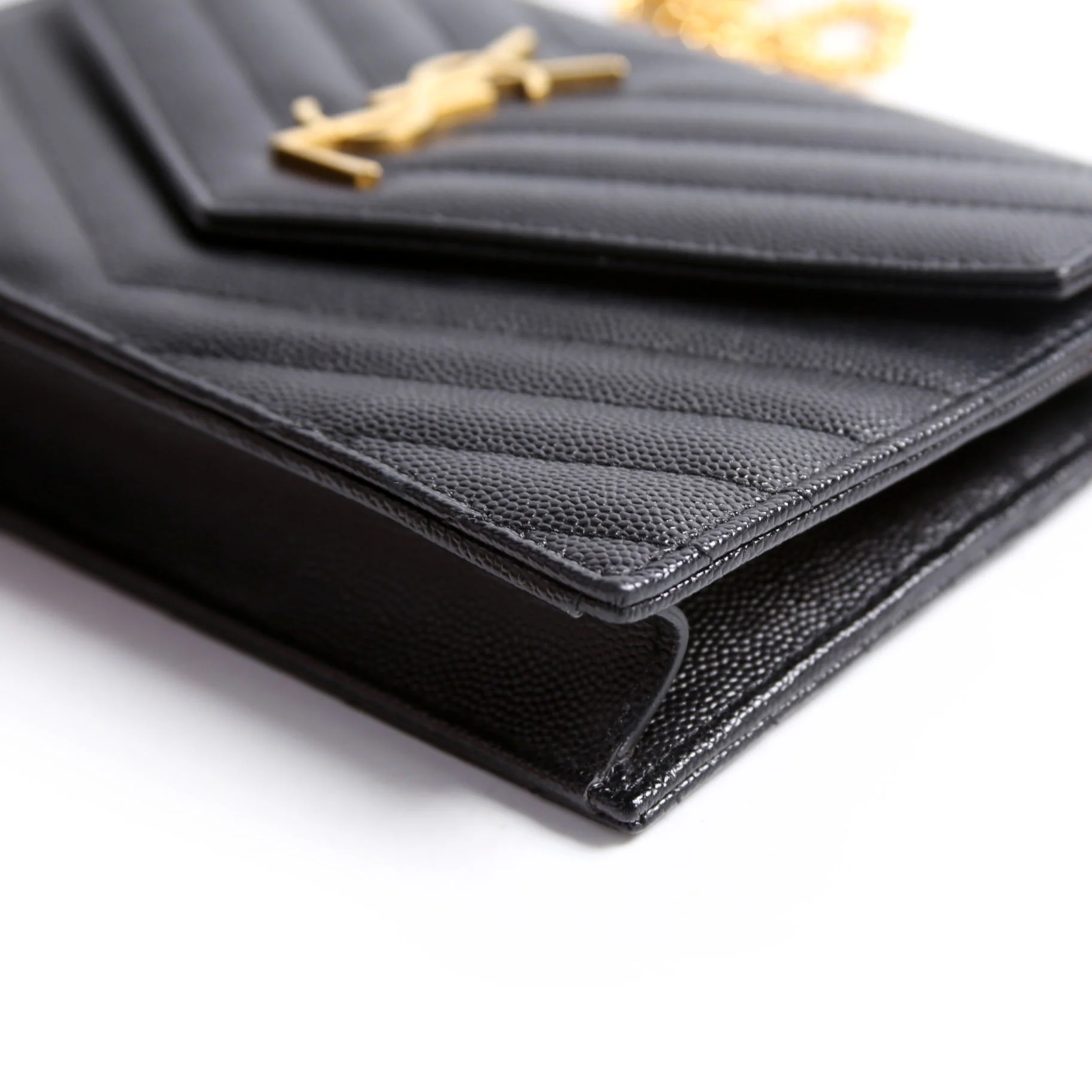 Envelope Chain Wallet 393953 Black - Image 5
