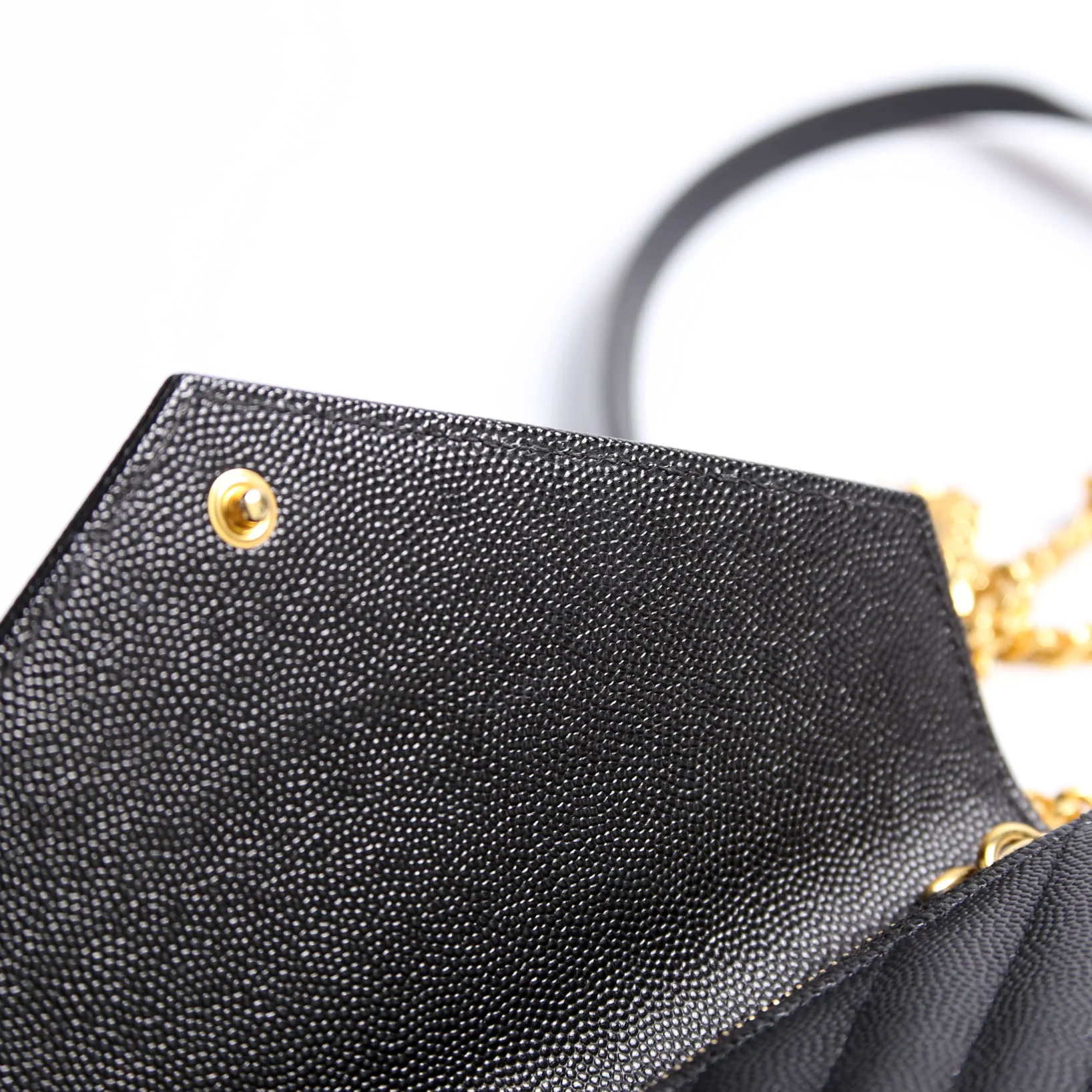 Envelope Chain Wallet 393953 Black - Image 7
