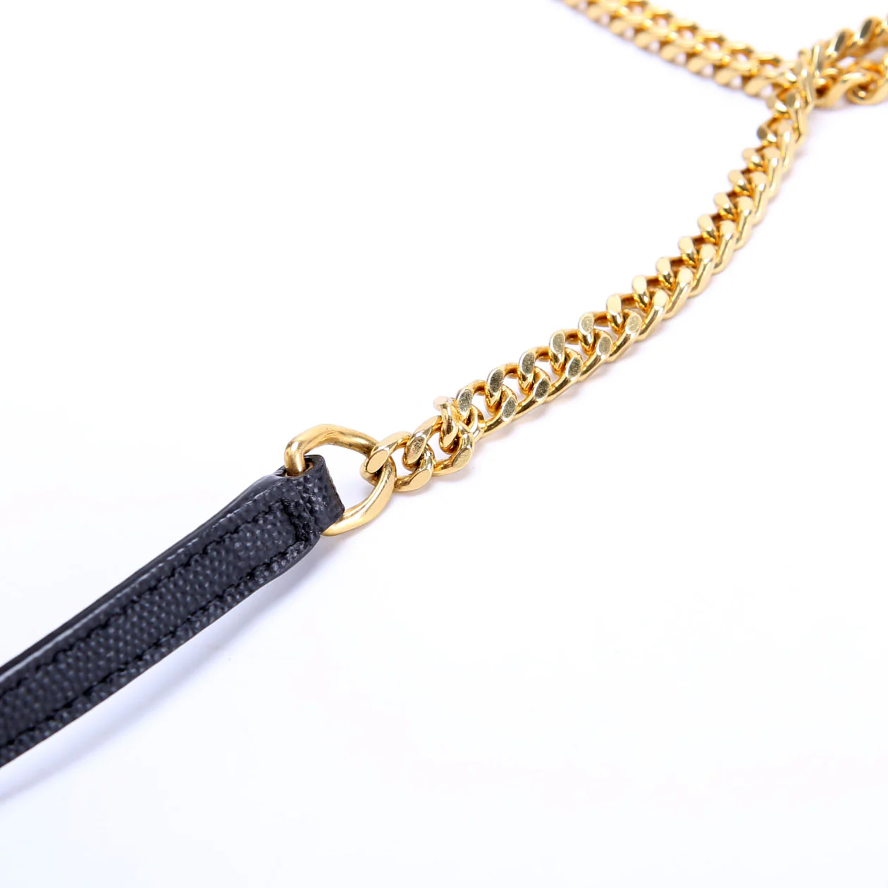 Envelope Chain Wallet 393953 Black - Image 7