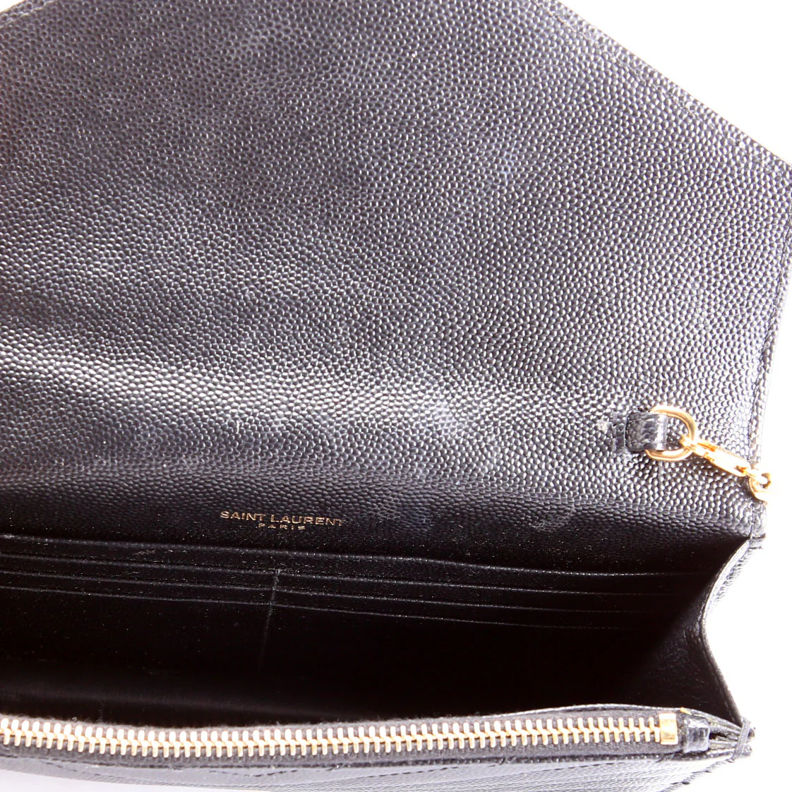 Envelope Chain Wallet 393953 Black - Image 8