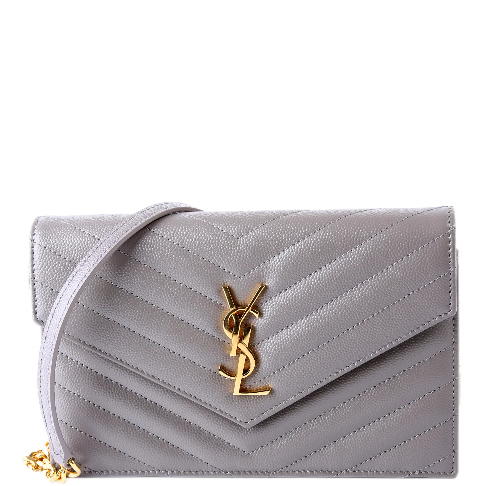 Envelope Chain Wallet 393953 Grey