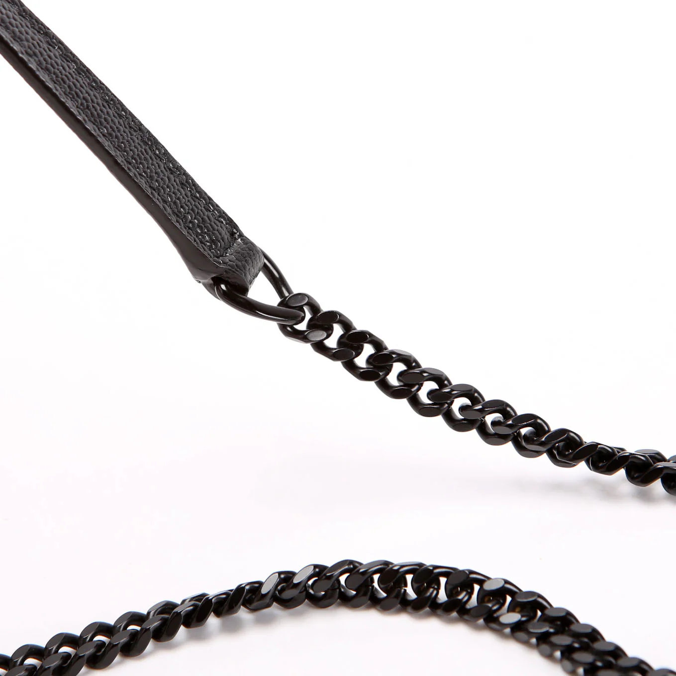 Envelope Chain Wallet 695108 Black - Image 7