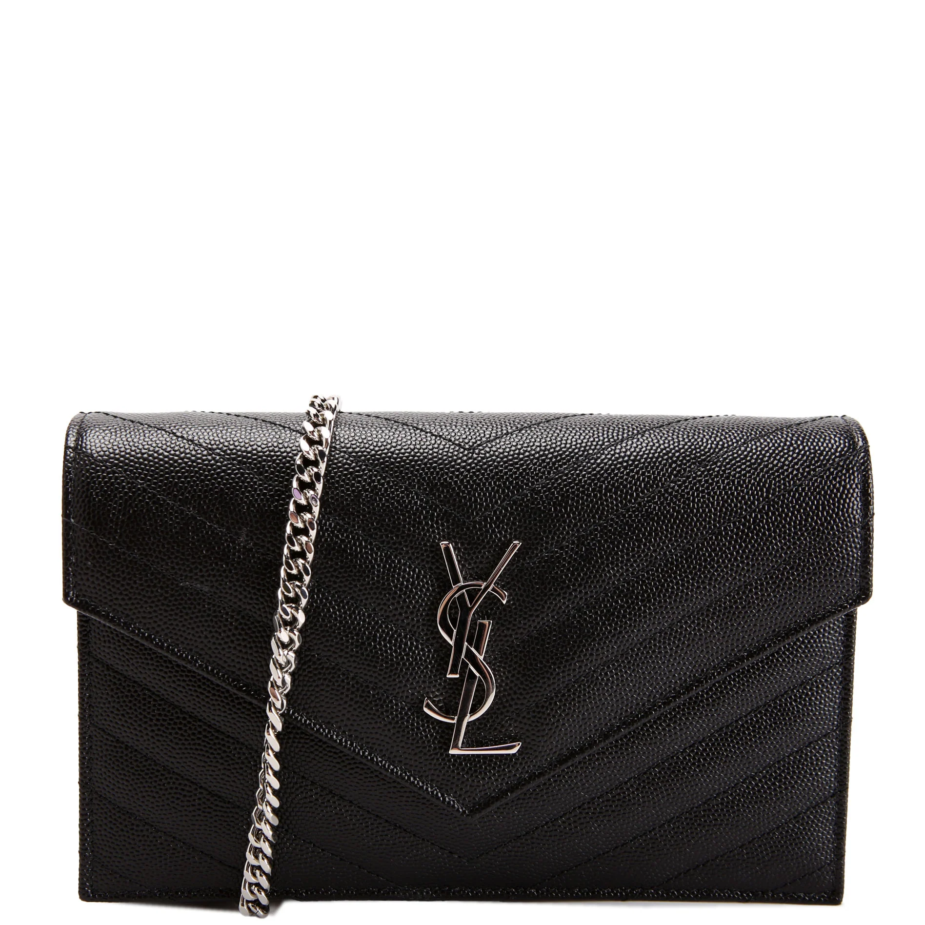 Envelope Chain Wallet 857605 Black