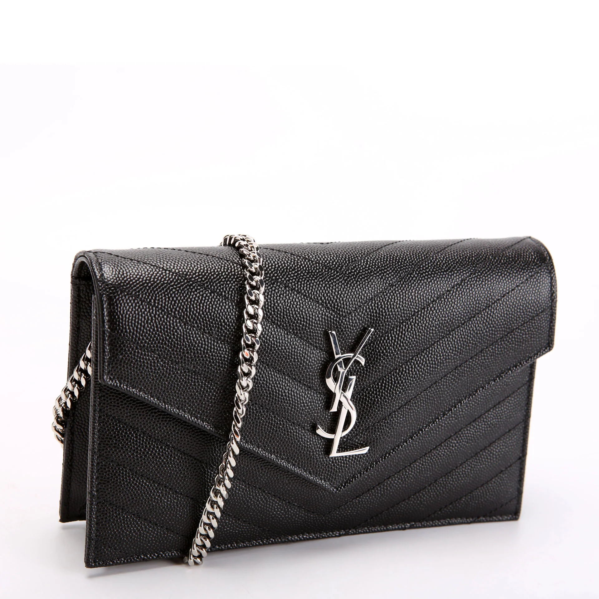 Envelope Chain Wallet 857605 Black - Image 2