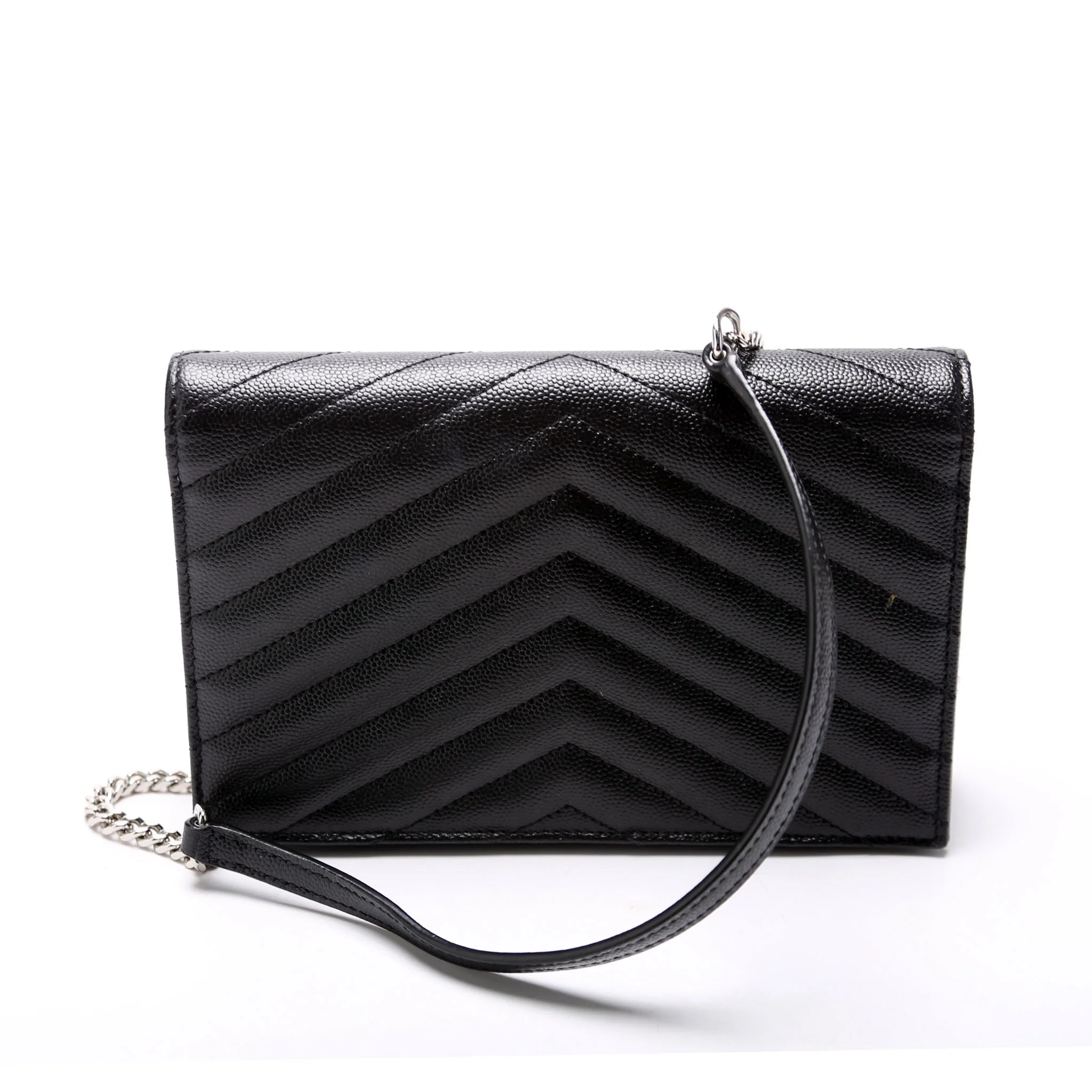 Envelope Chain Wallet Black - Image 3