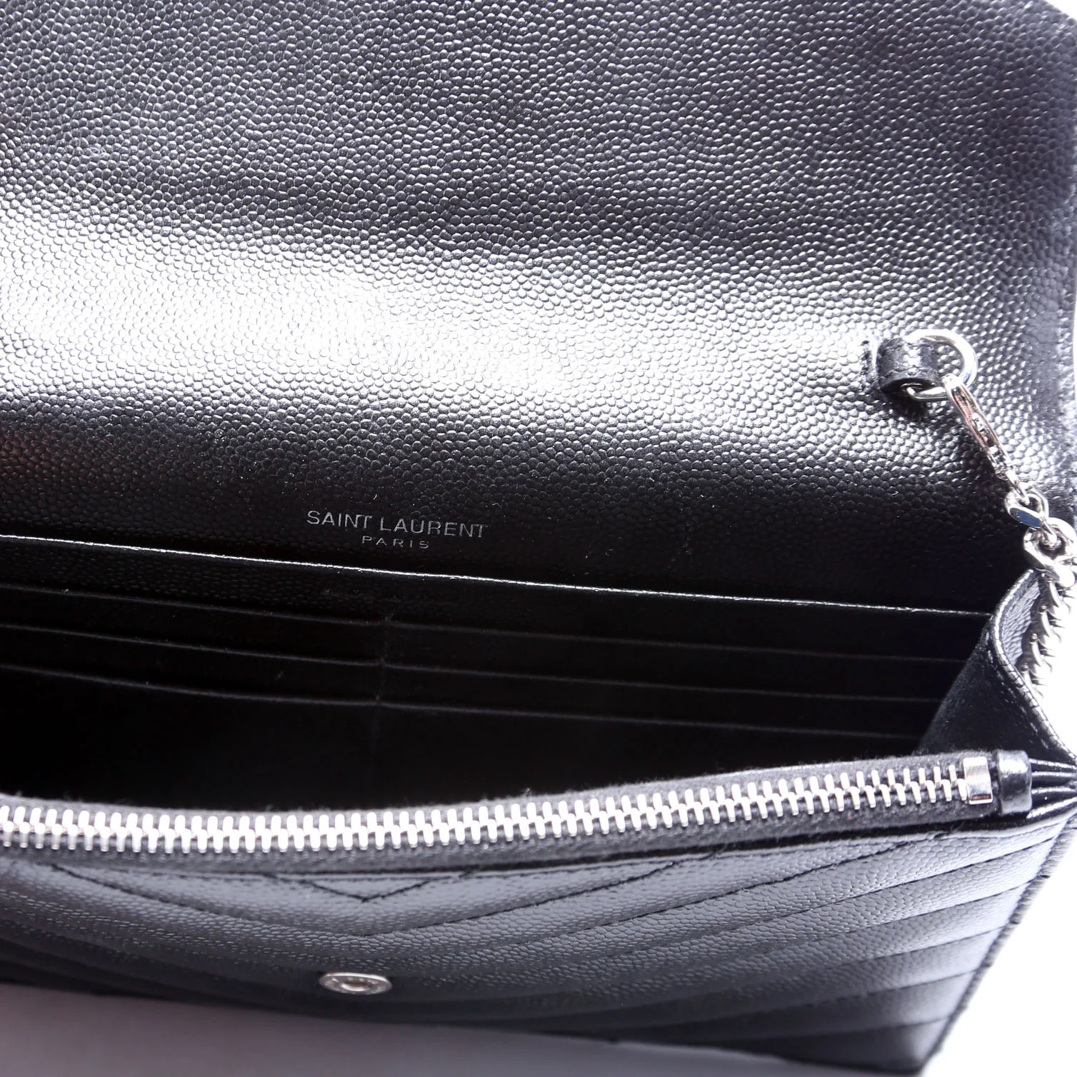 Envelope Chain Wallet Black - Image 8