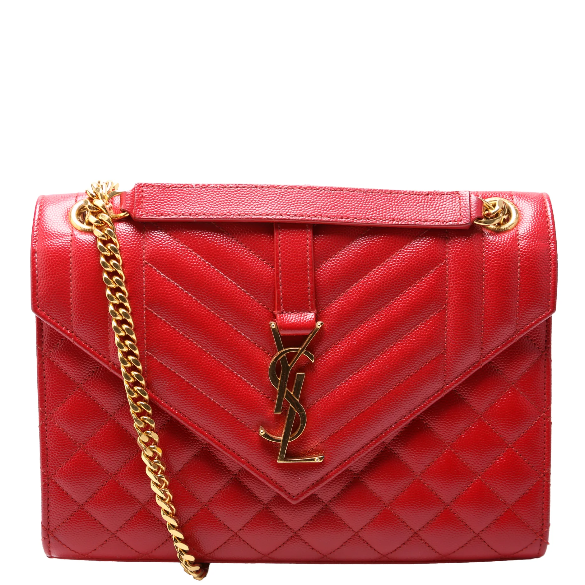 Envelope Medium Grain De Triquilt Red