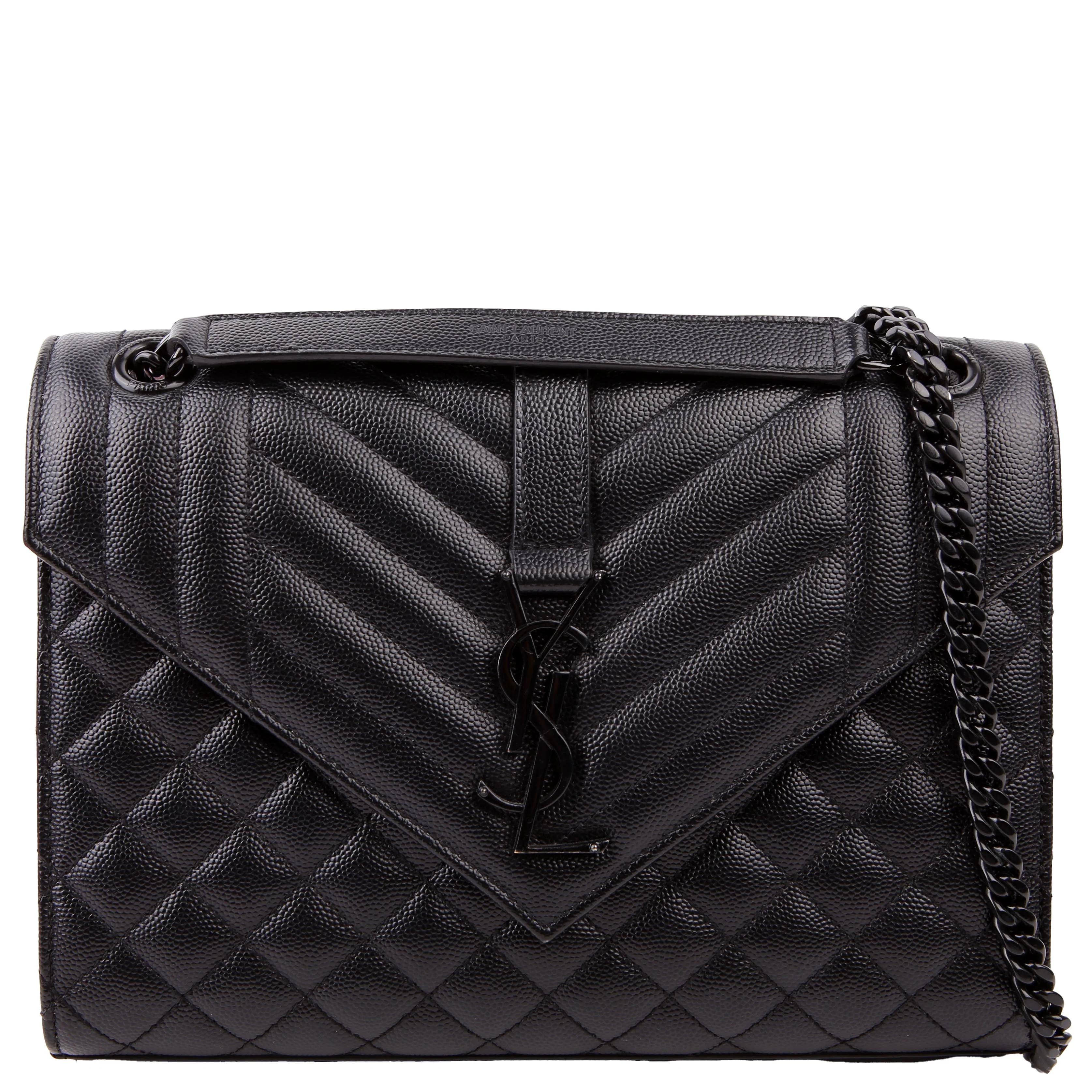 Envelope Medium Tri-Quilt 600185 Black