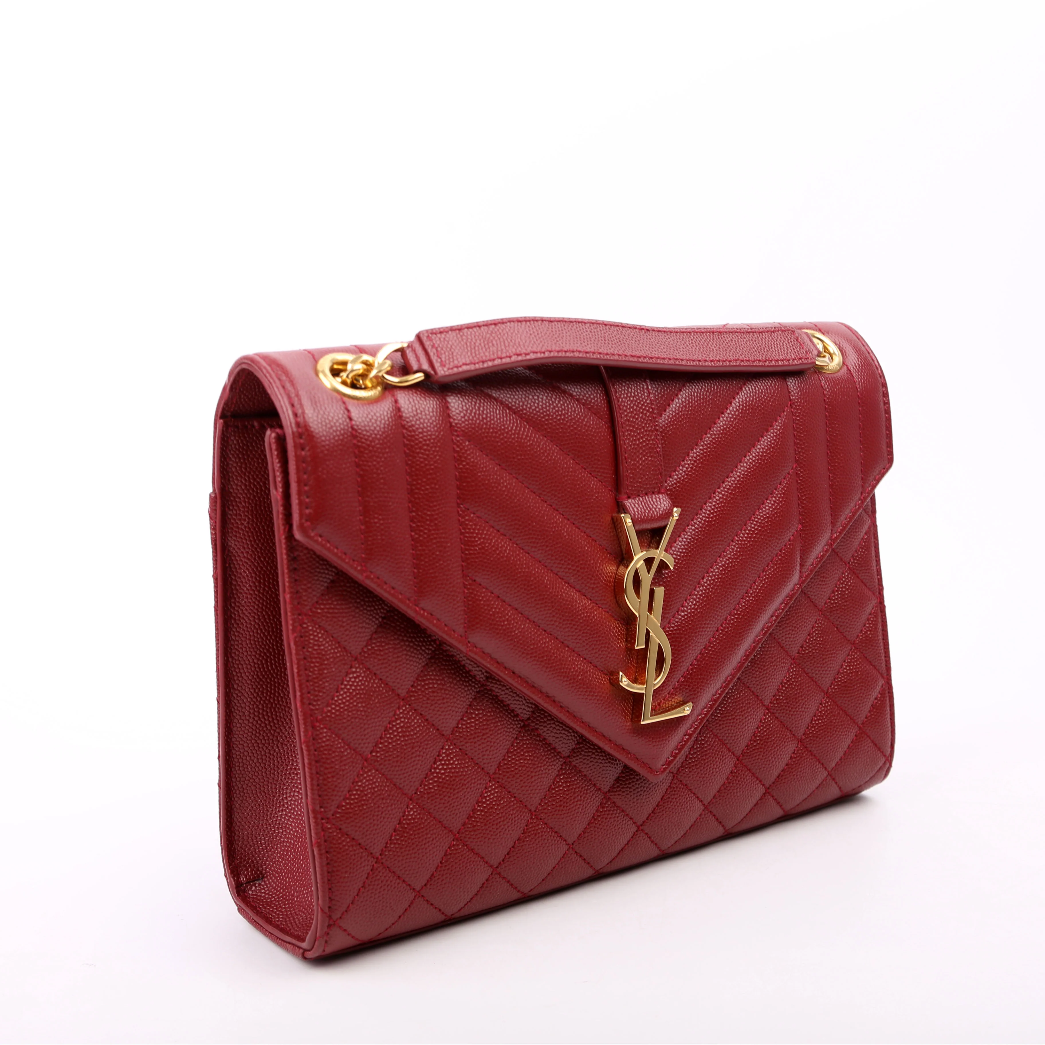 Envelope Medium Tri-Quilt Maroon - Image 2