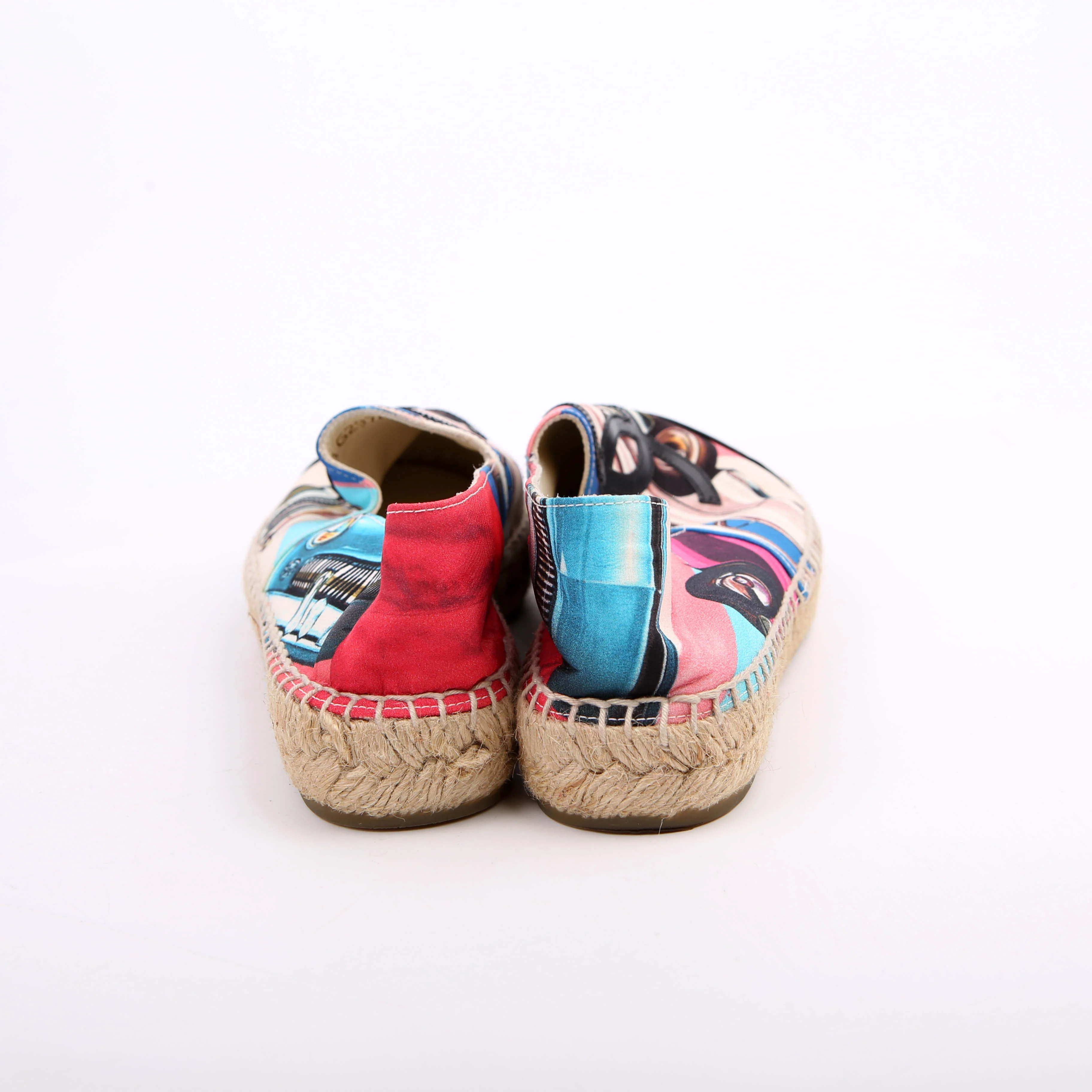 Espadrille Flats Size 35 Multicolor - Image 4
