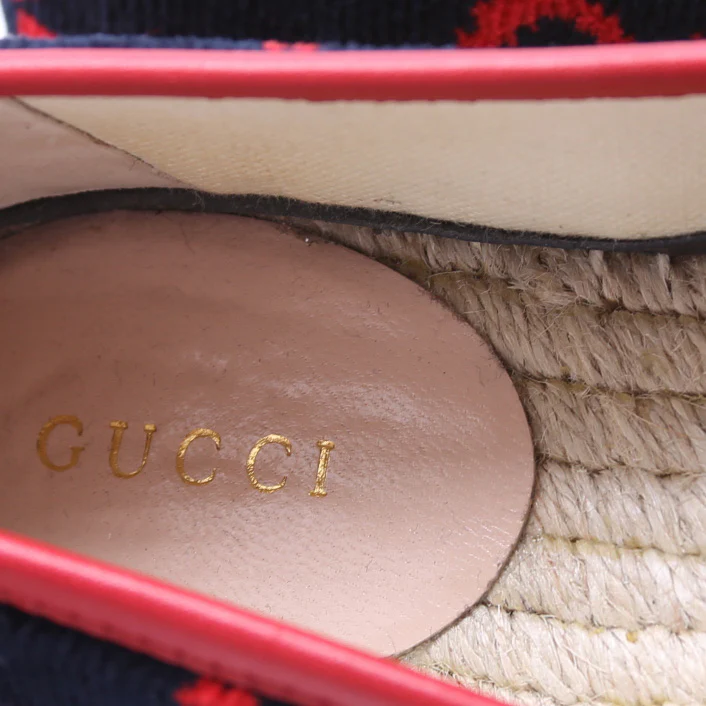 Espadrille Velvet Flats Size 35.5 - Image 5