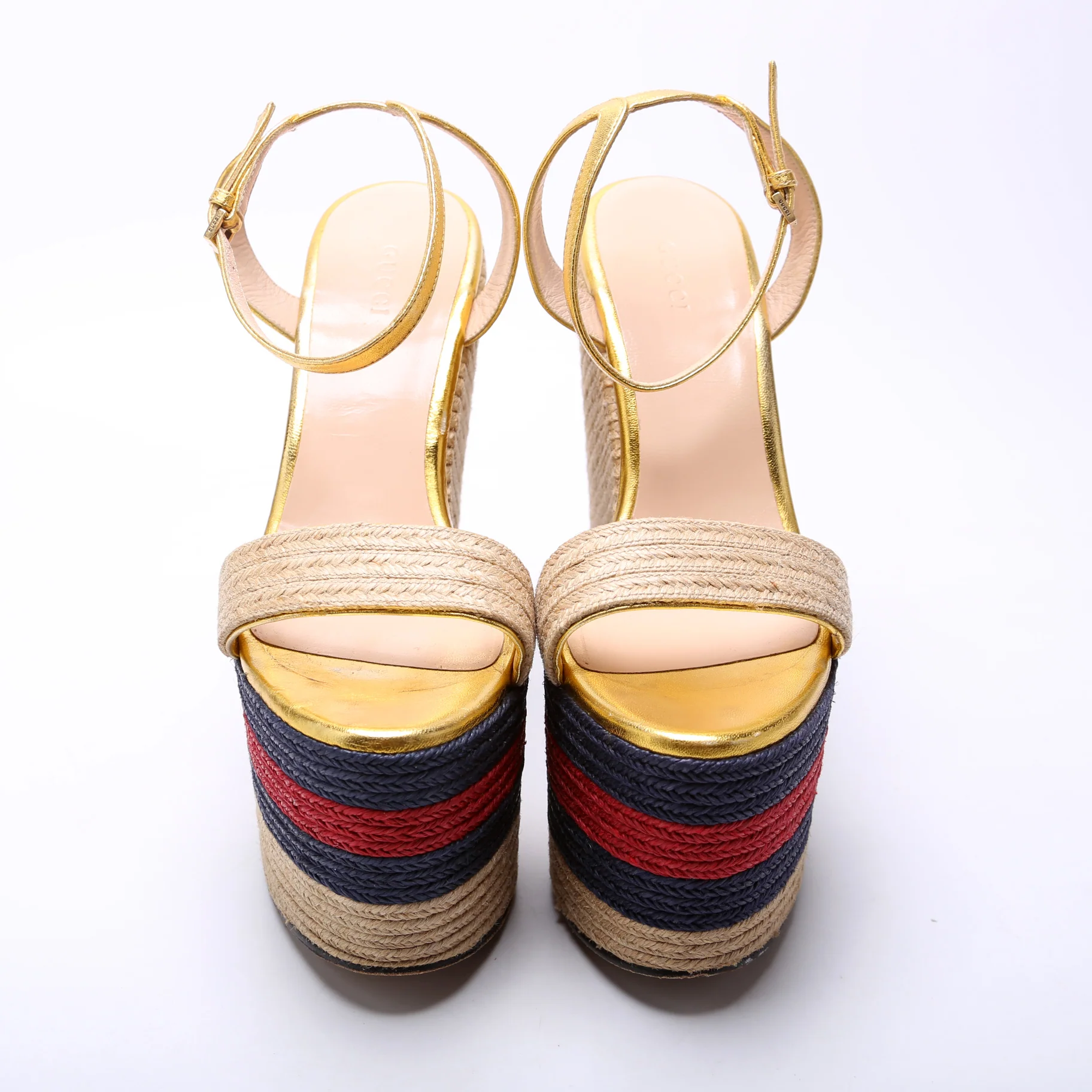 Espadrille Wedges Size 38.5 - Image 2