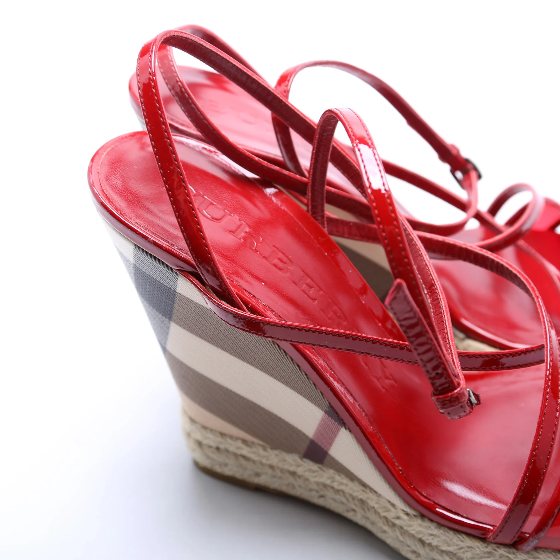 Espadrille Wedges Size 39.5 - Image 5