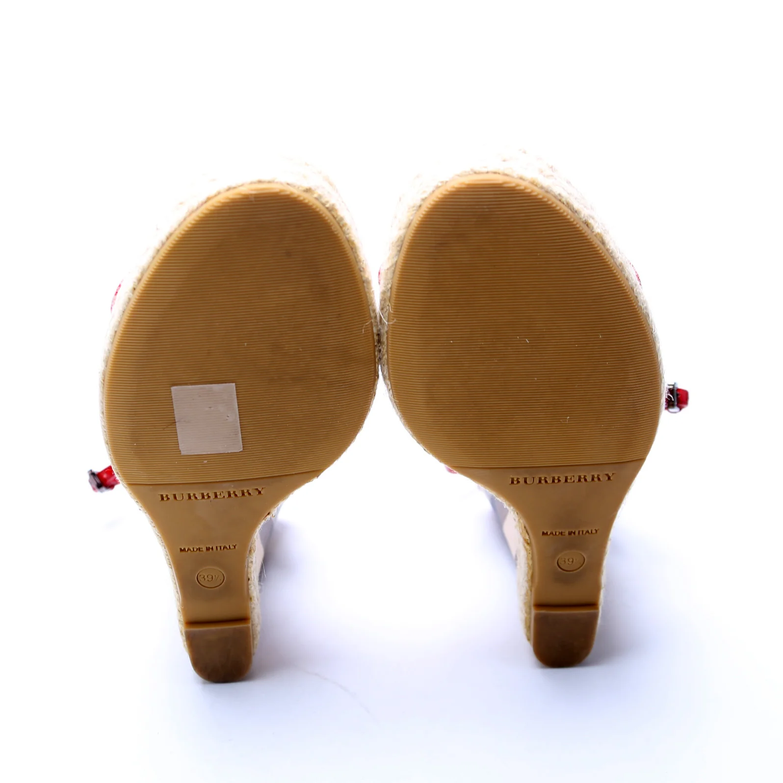 Espadrille Wedges Size 39.5 - Image 6