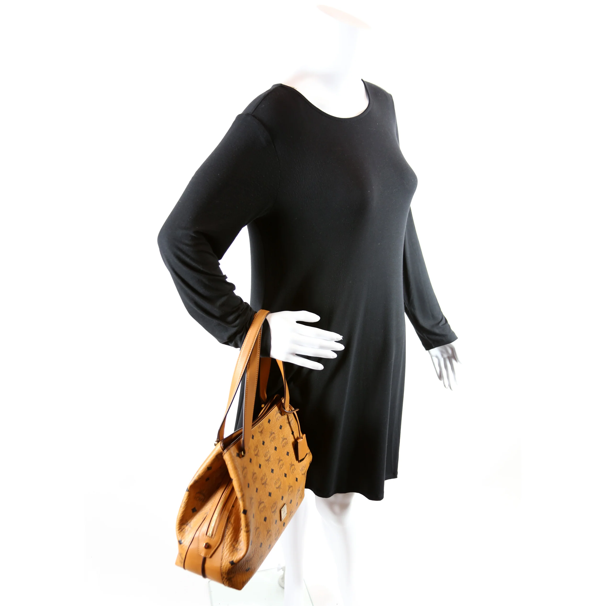 Essentials Visetose Tote Brown - Image 10
