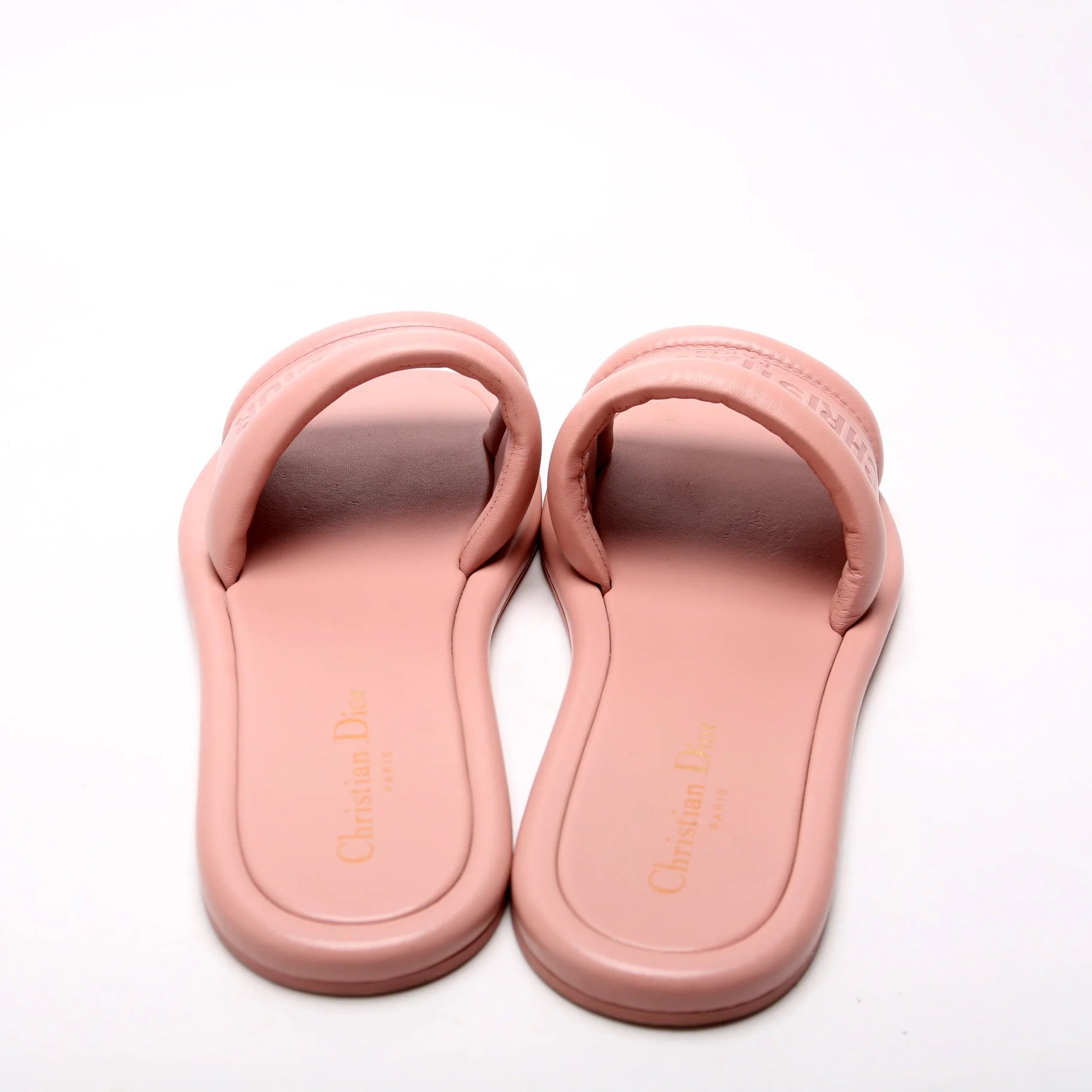 Every-D Lambskin Flat Slides Size 39 - Image 5