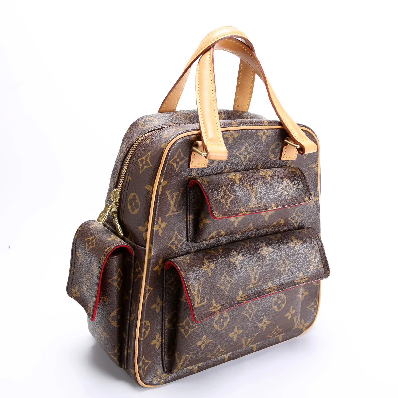 Excentri Cite Monogram Brown/Red - Image 2